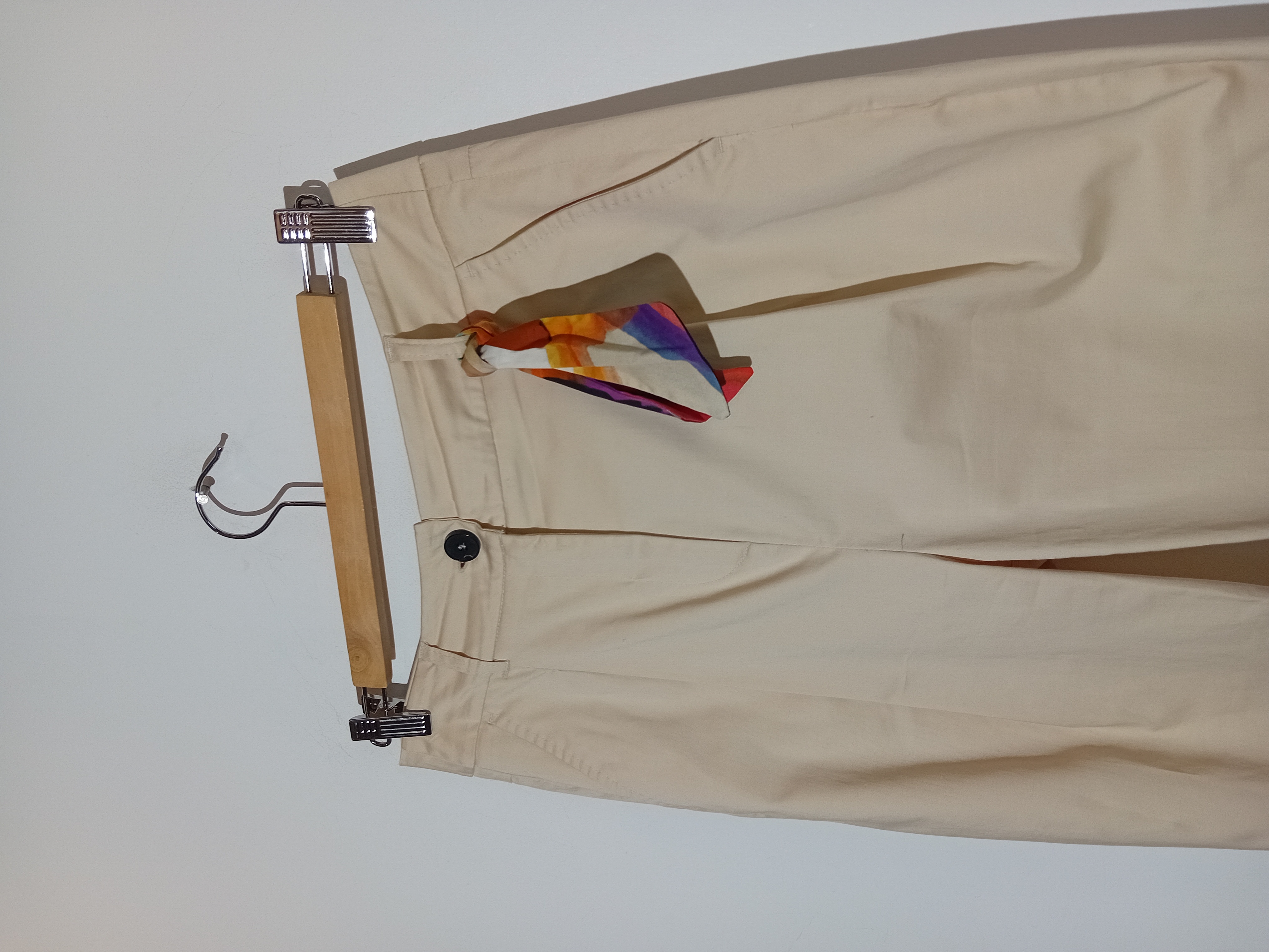 Pantalon Large Beige Marella
