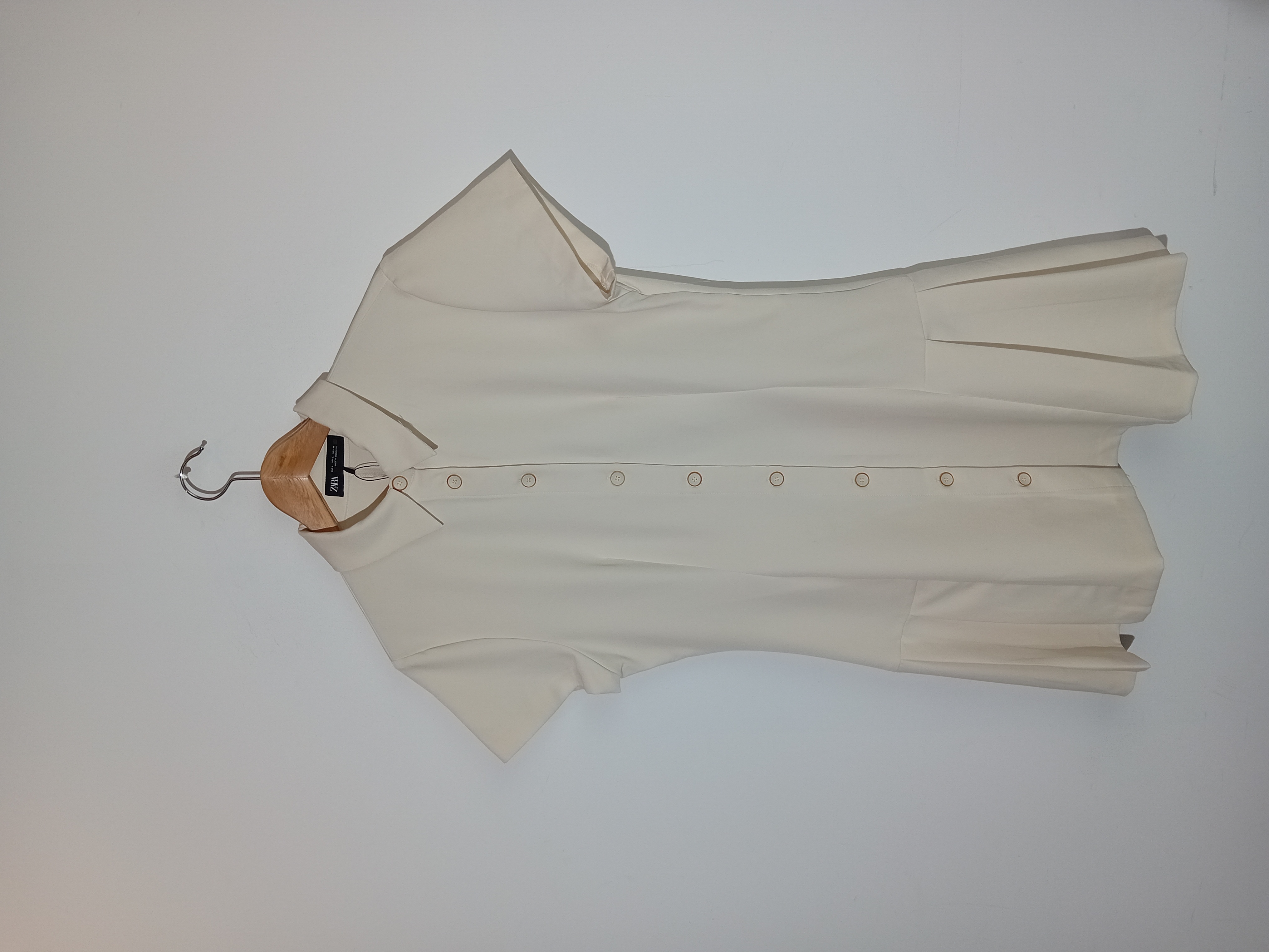 Robe Courte Plissée Zara