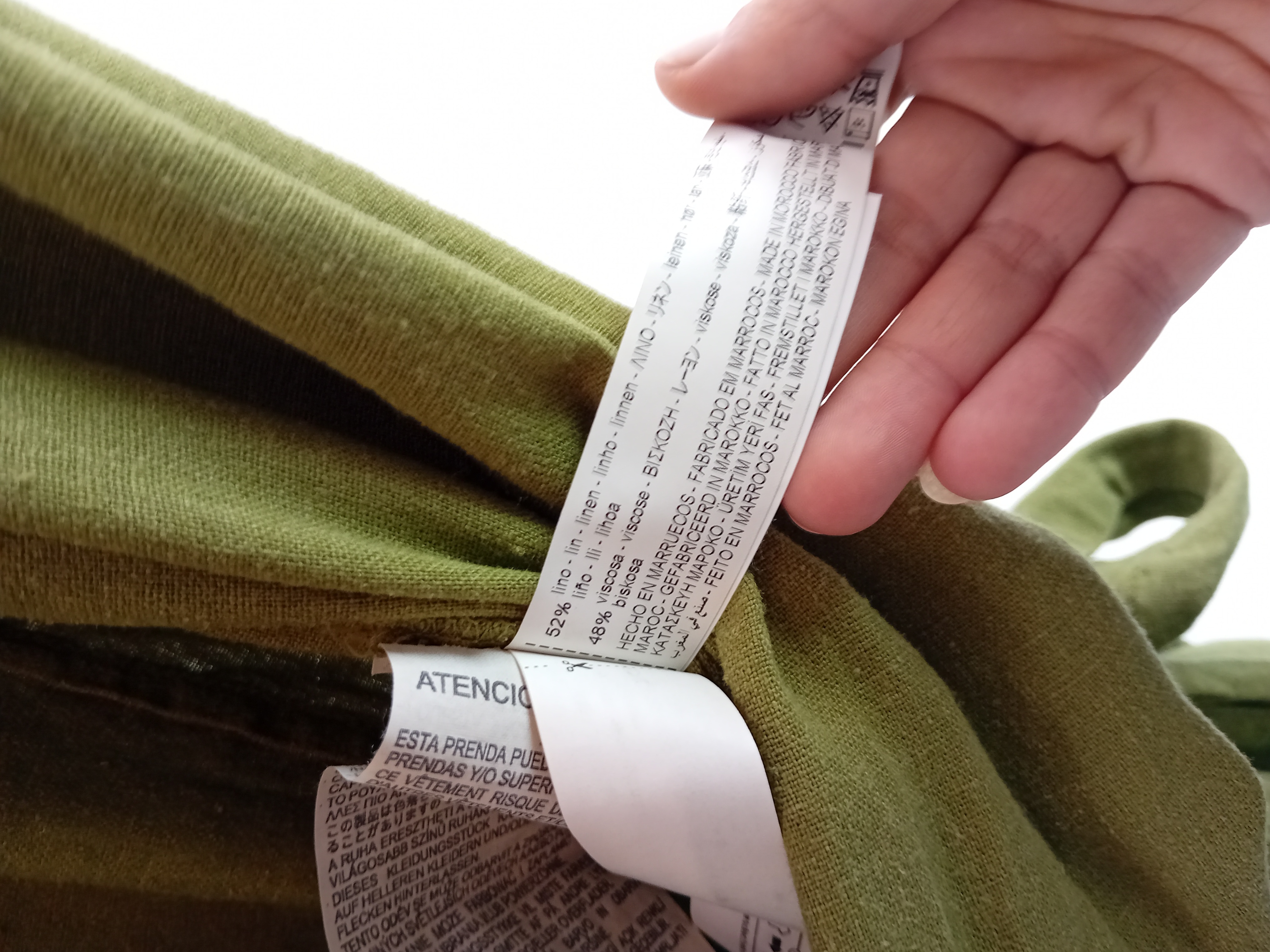 Combinaison Pantalon Zara Lin Kaki