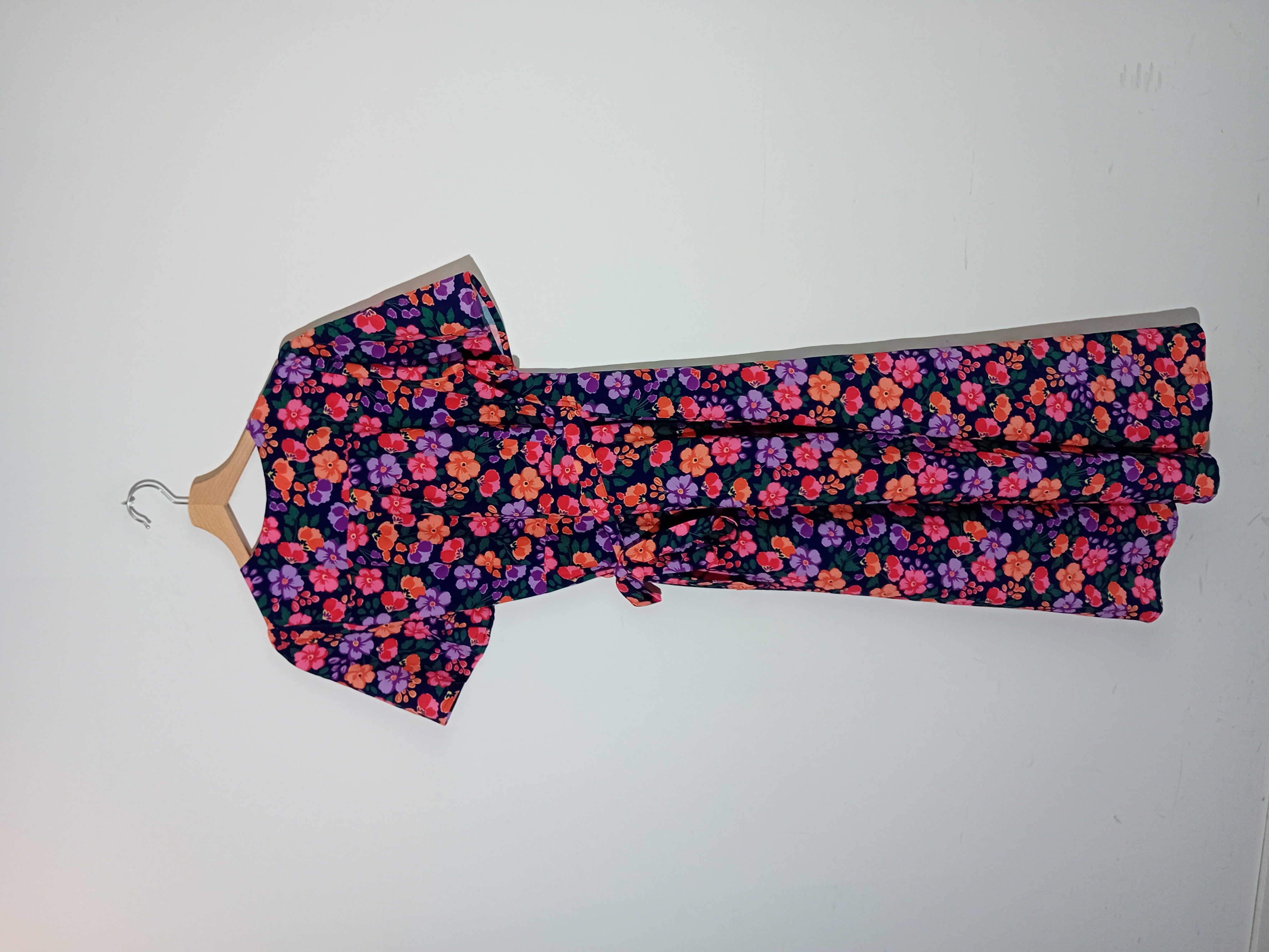 Robe Longue Portefeuille Fleurie Easy Clothes