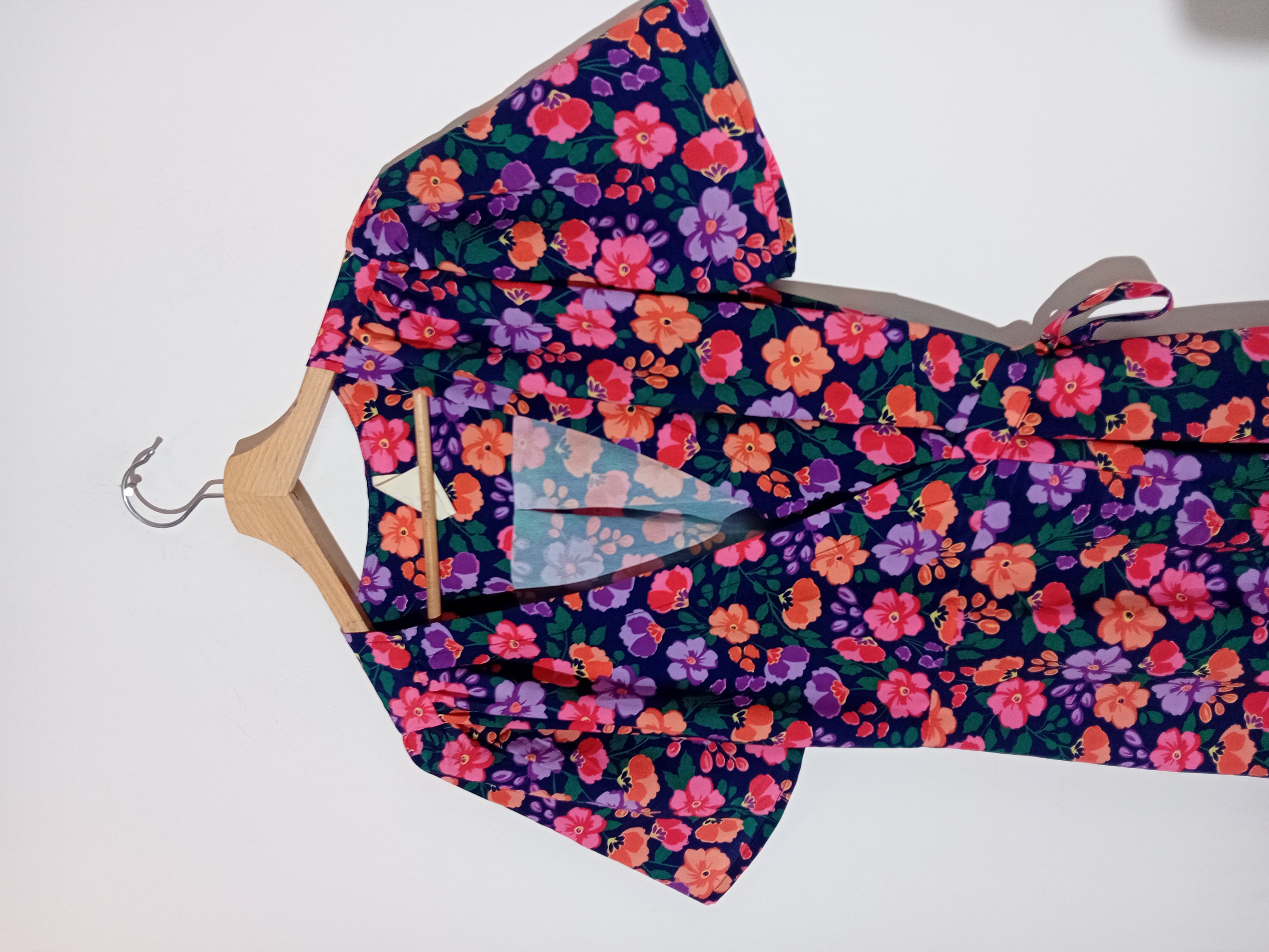 Robe Longue Portefeuille Fleurie Easy Clothes