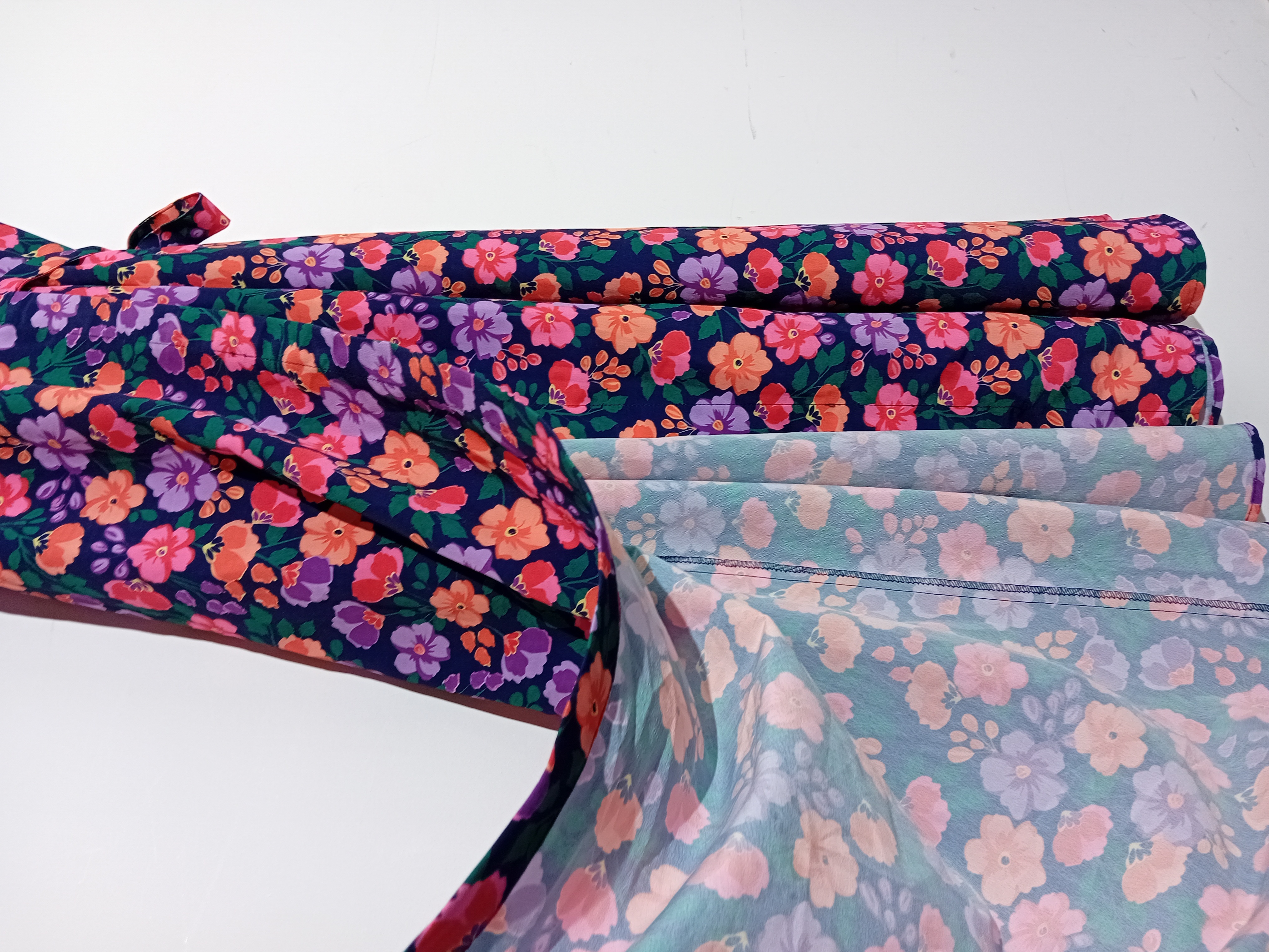 Robe Longue Portefeuille Fleurie Easy Clothes
