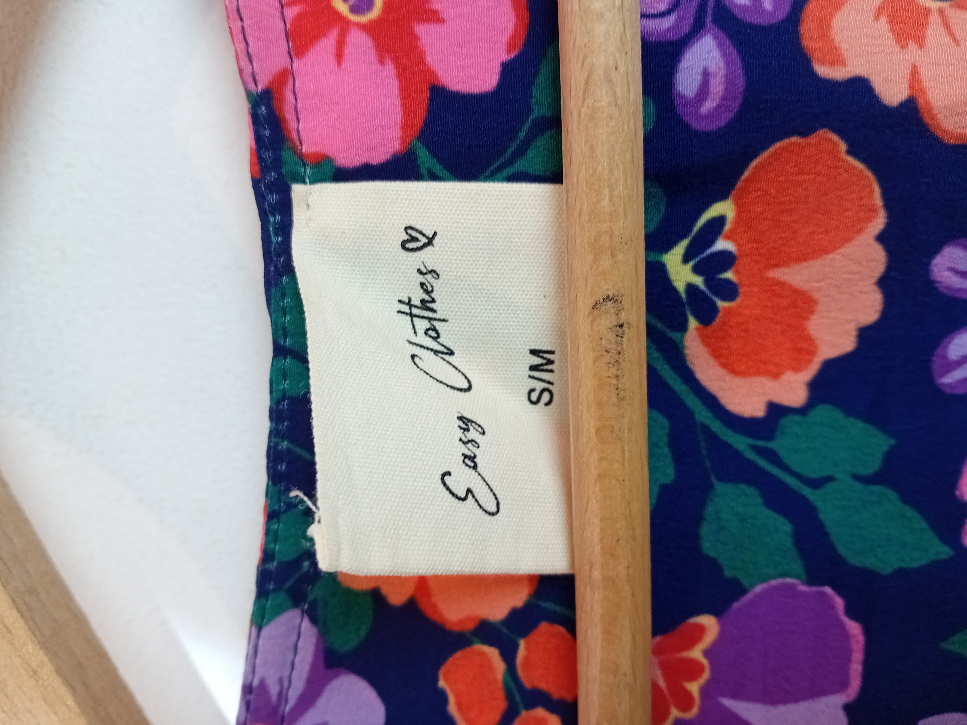 Robe Longue Portefeuille Fleurie Easy Clothes