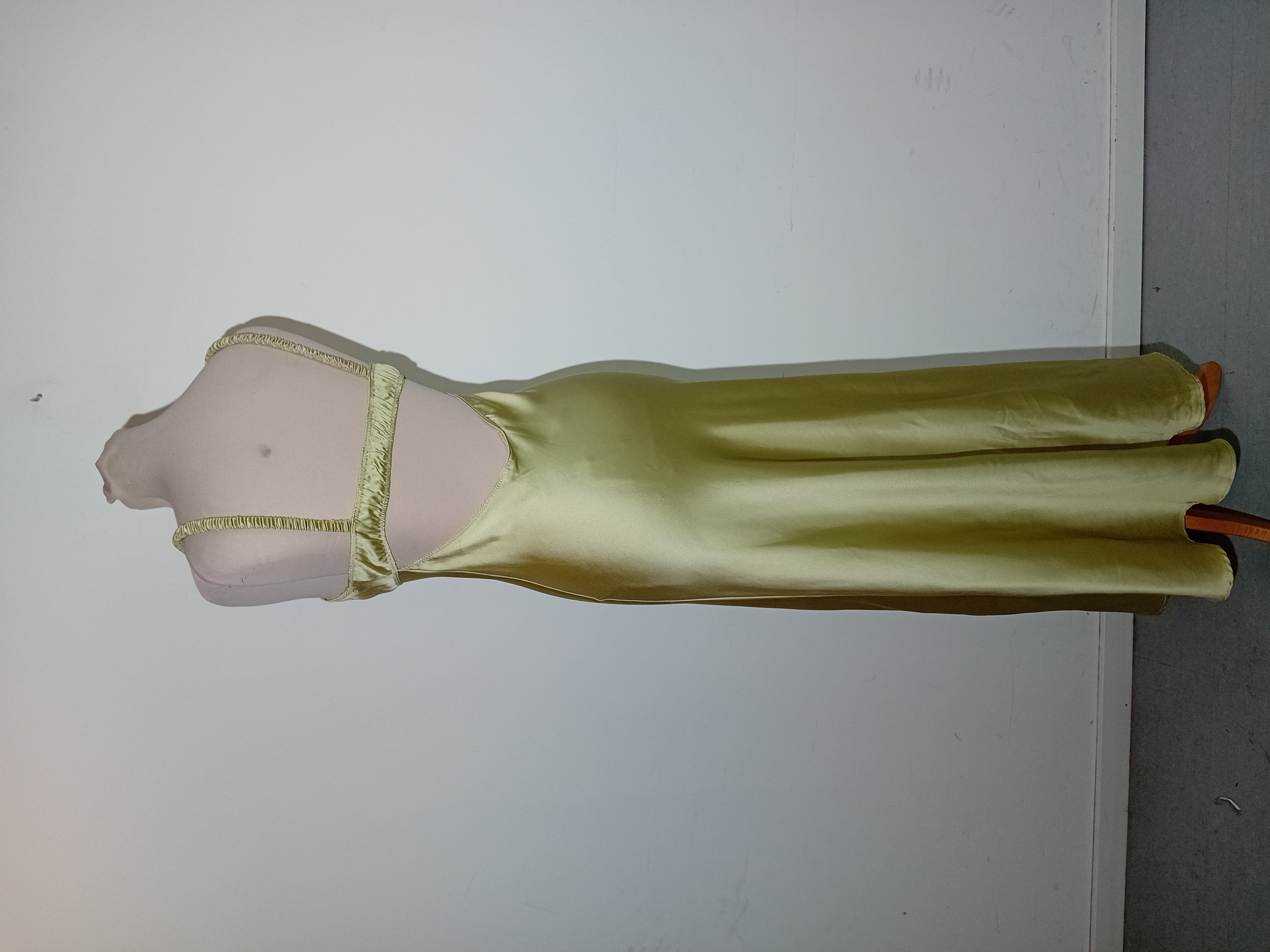 Robe Longue Satinée Zara