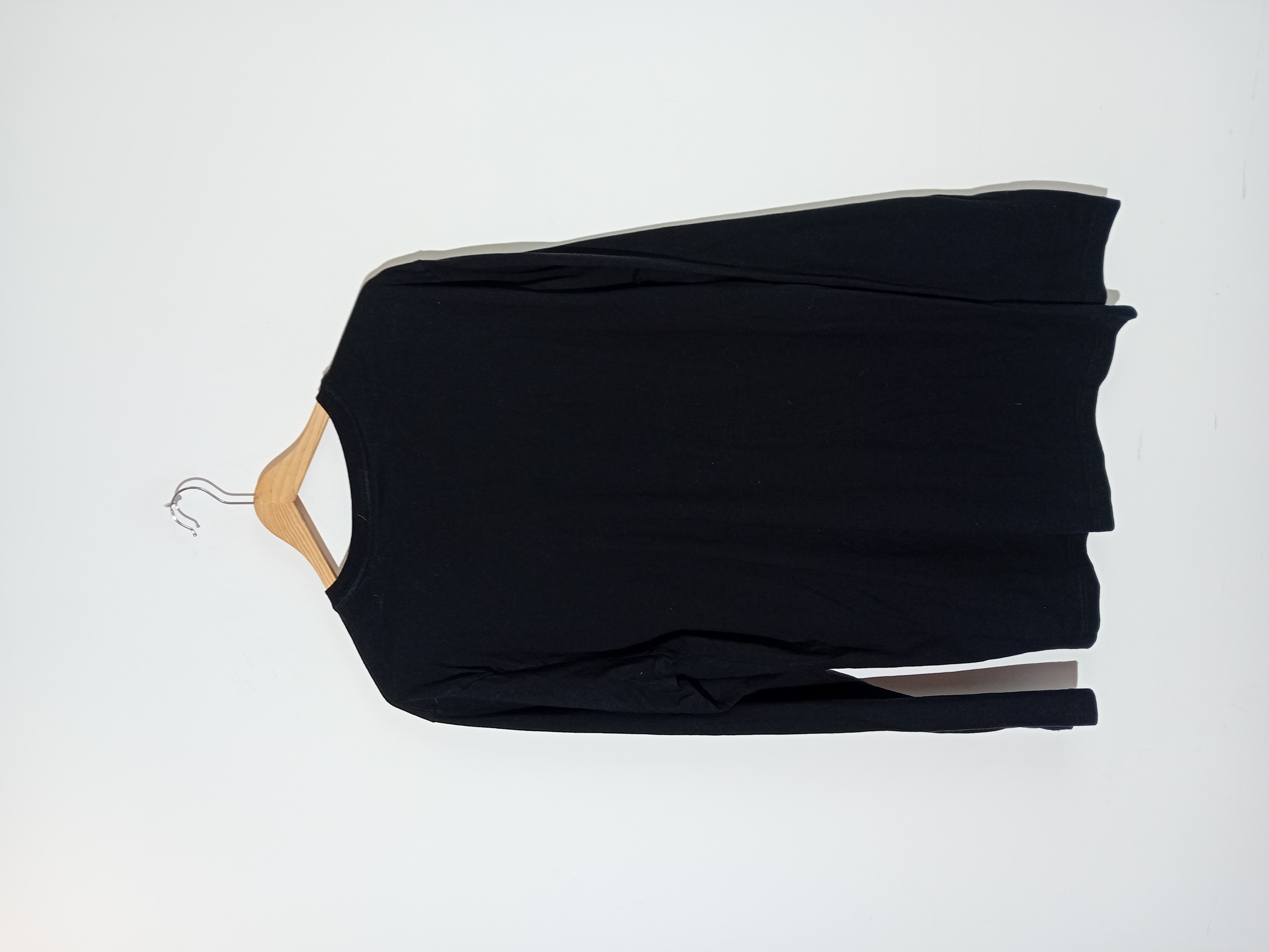 T-shirt Manches Longues Noir Calvin Klein