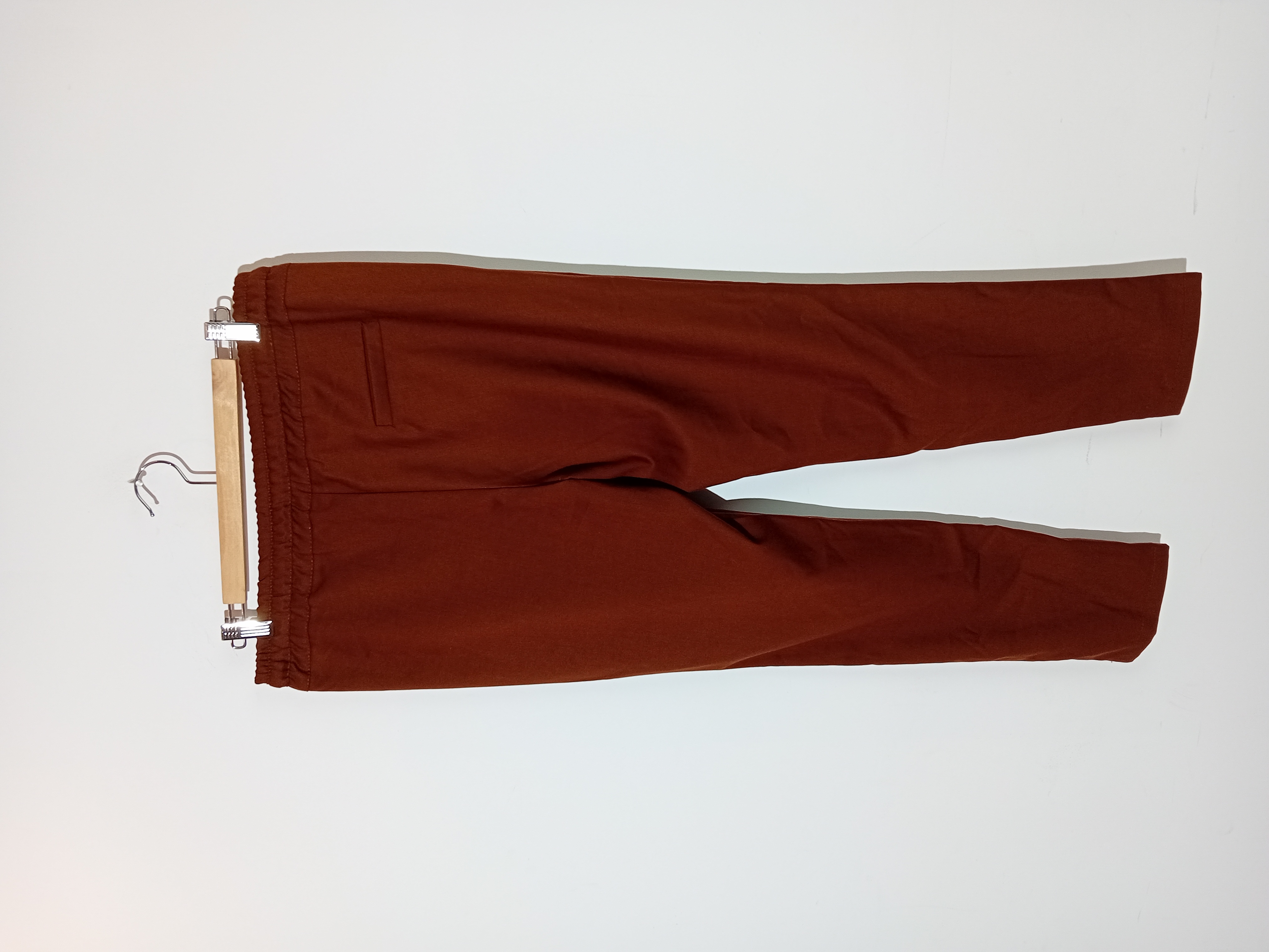 Pantalon Carotte Marron La Fée Maraboutée