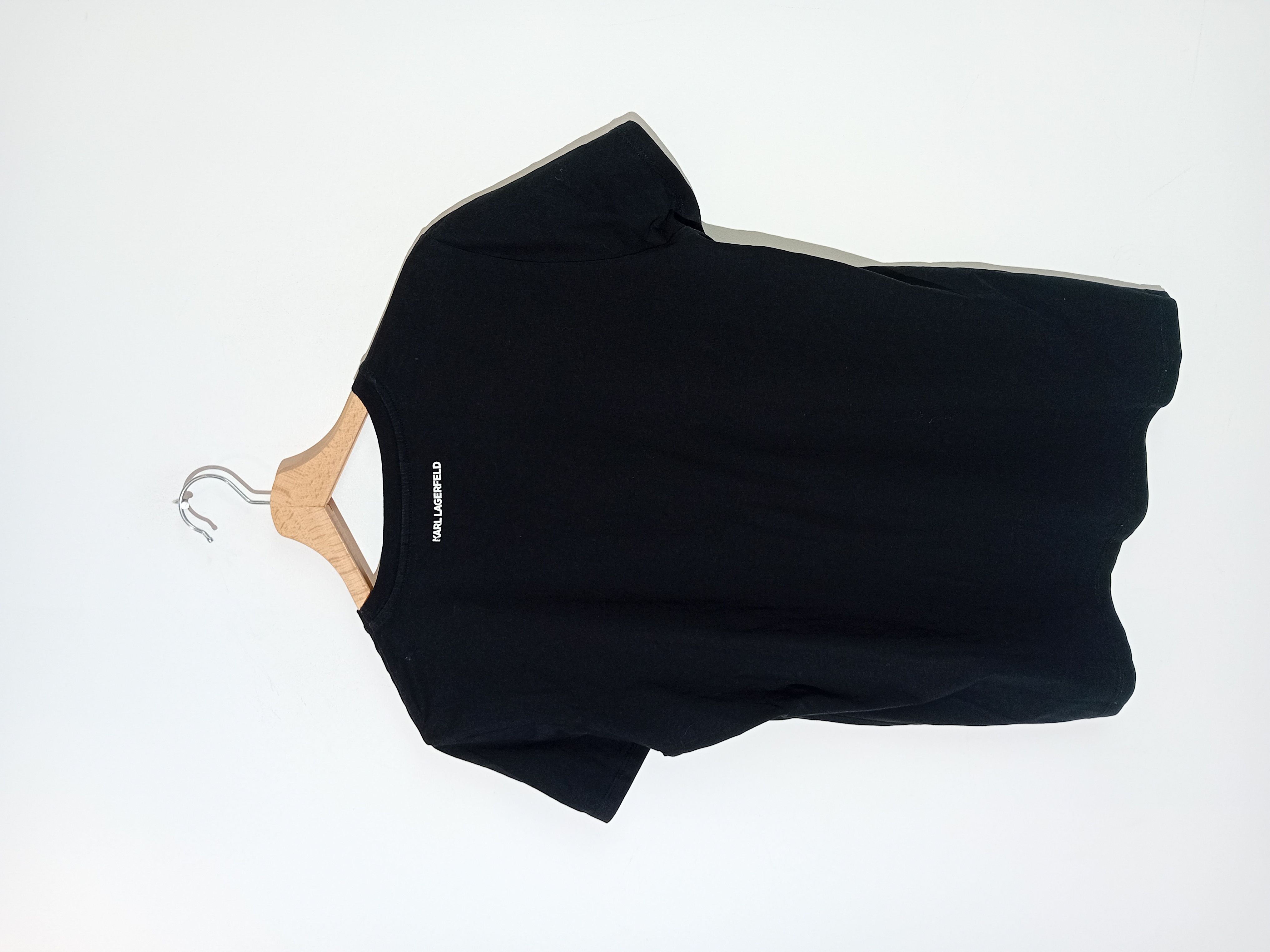 T-shirt Noir Karl Lagerfeld Motif Choupette