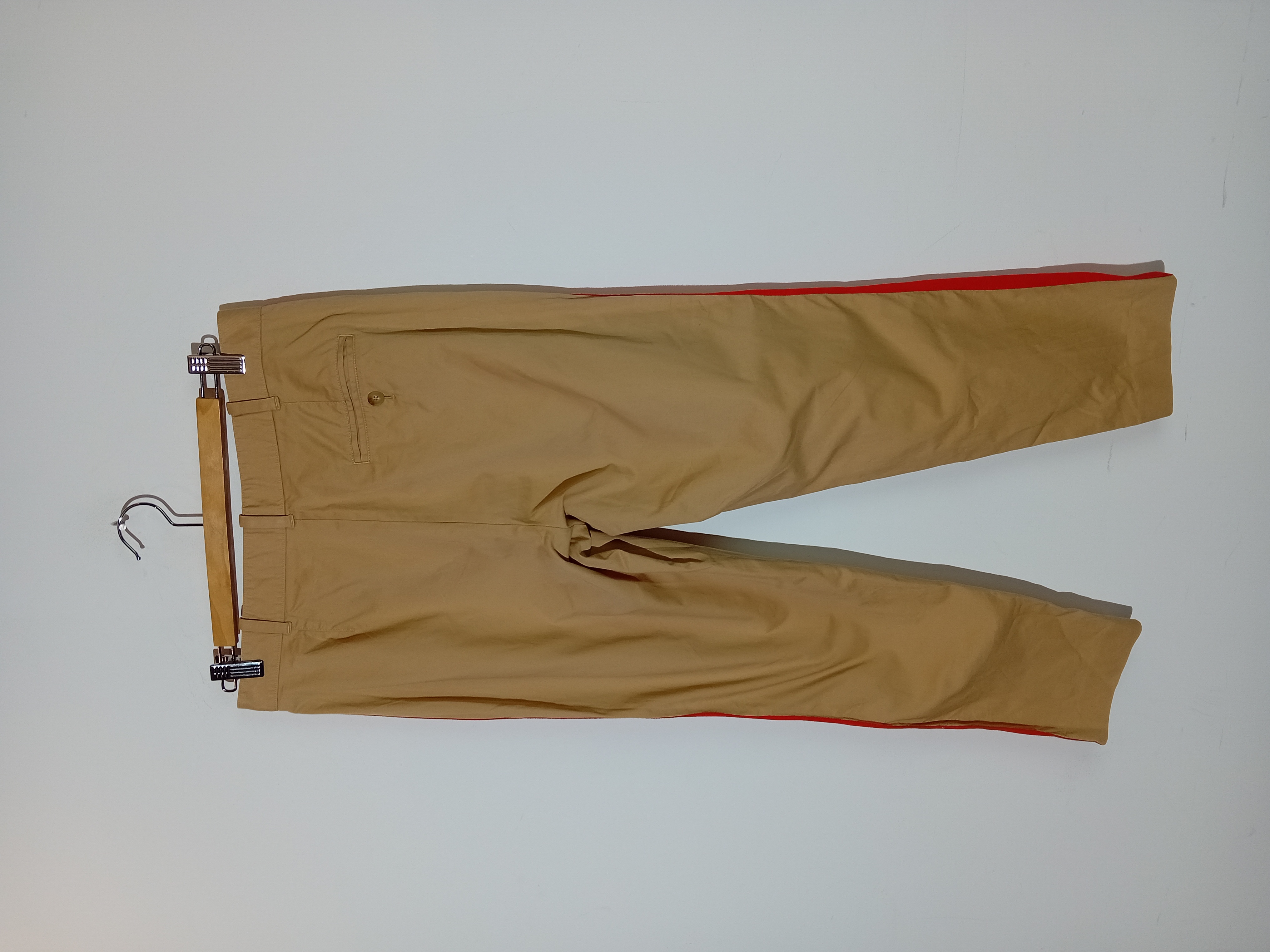 Pantalon Chino Beige Bandes Orange Polo Ralph Lauren