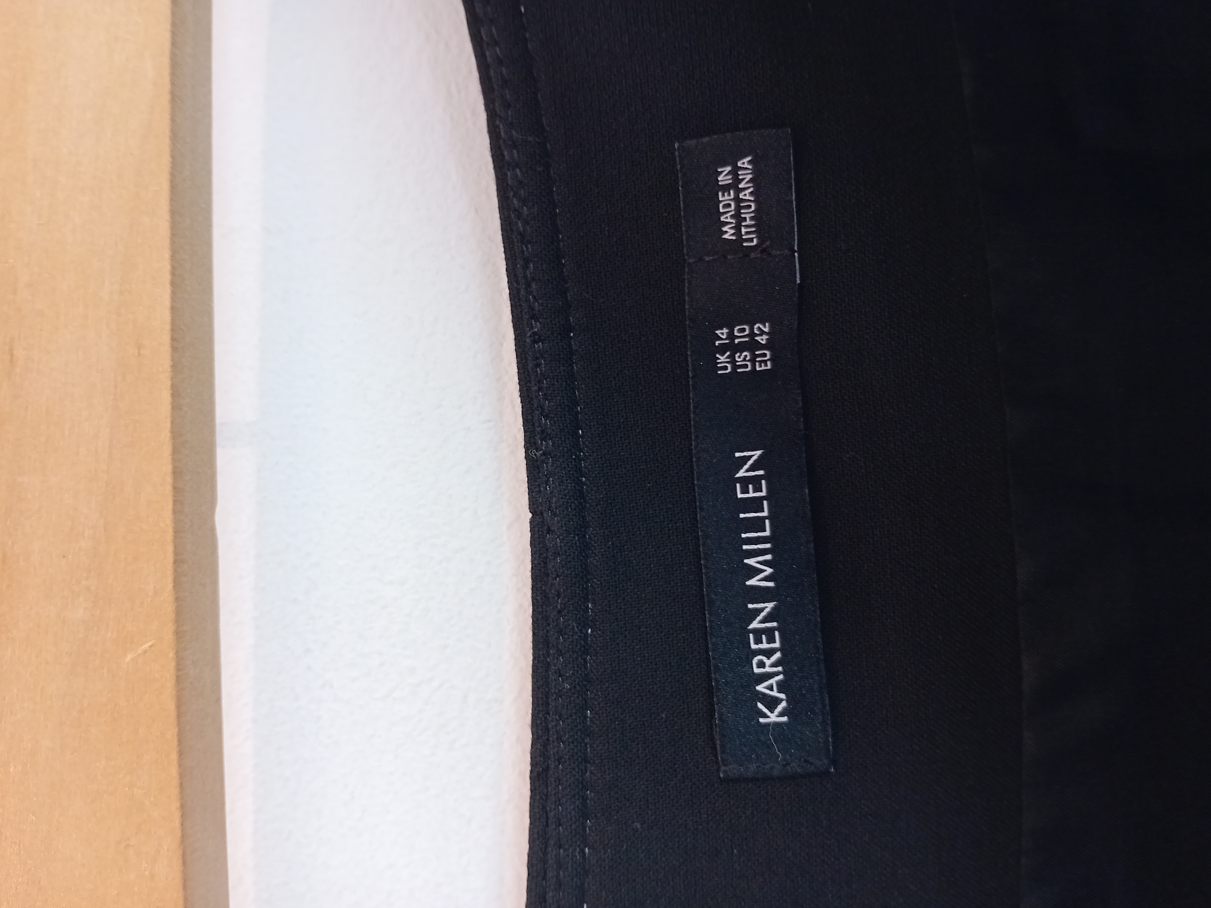 Jupe Longue Noire Karen Millen Xl