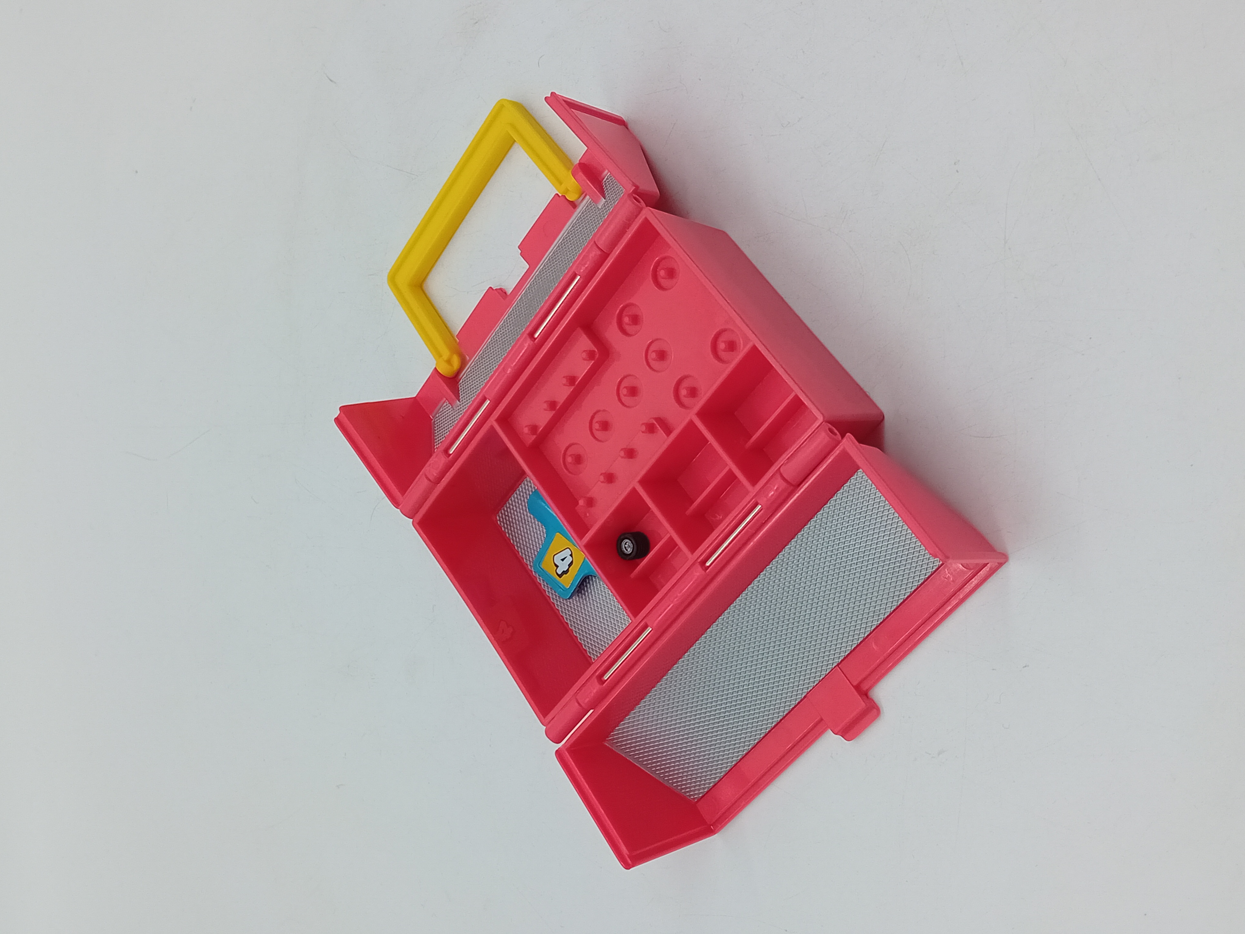 Valisette De Rangement Vintage Micro Machines Rouge