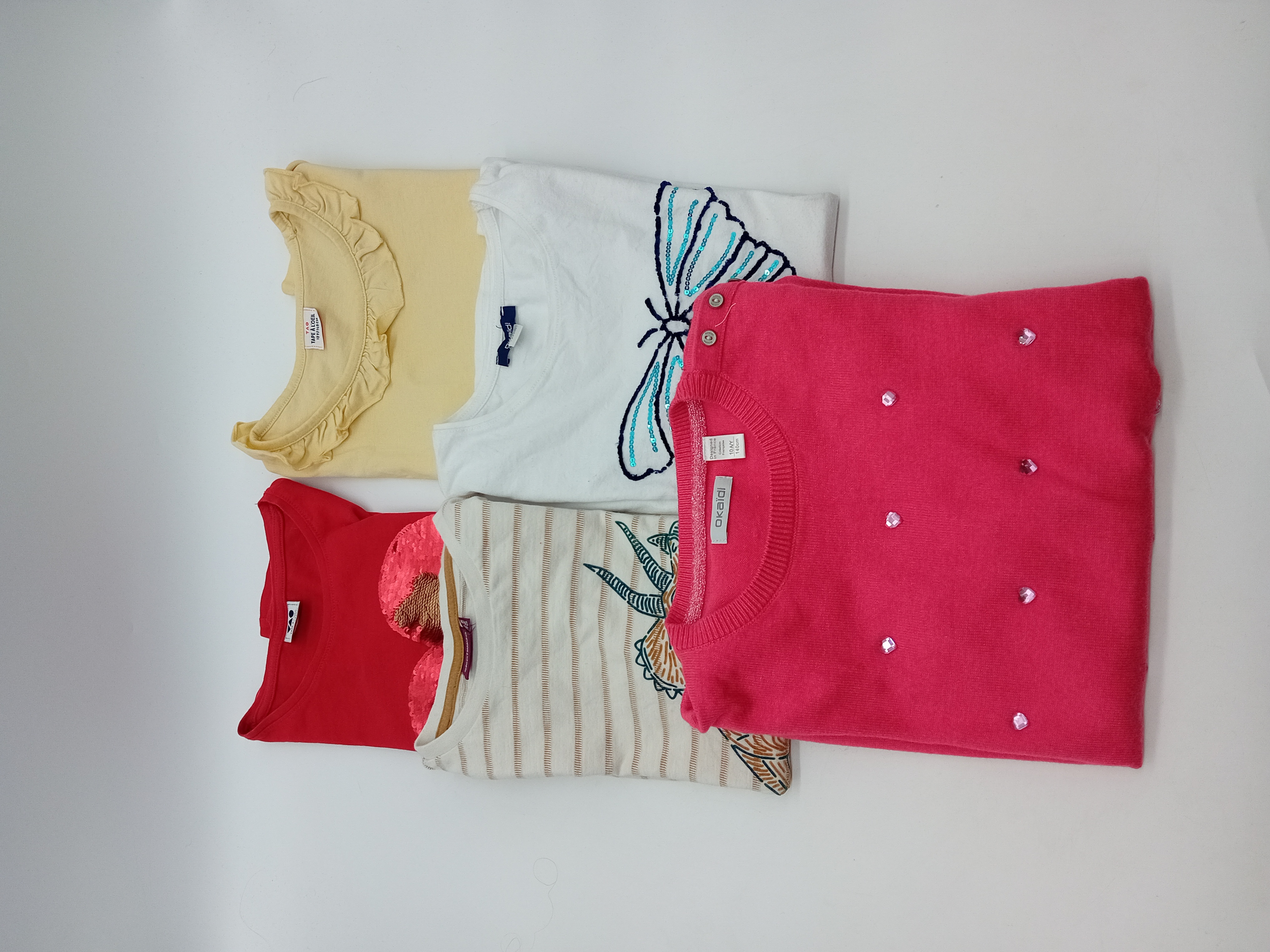 Lot De 5 Hauts Fille 10 Ans