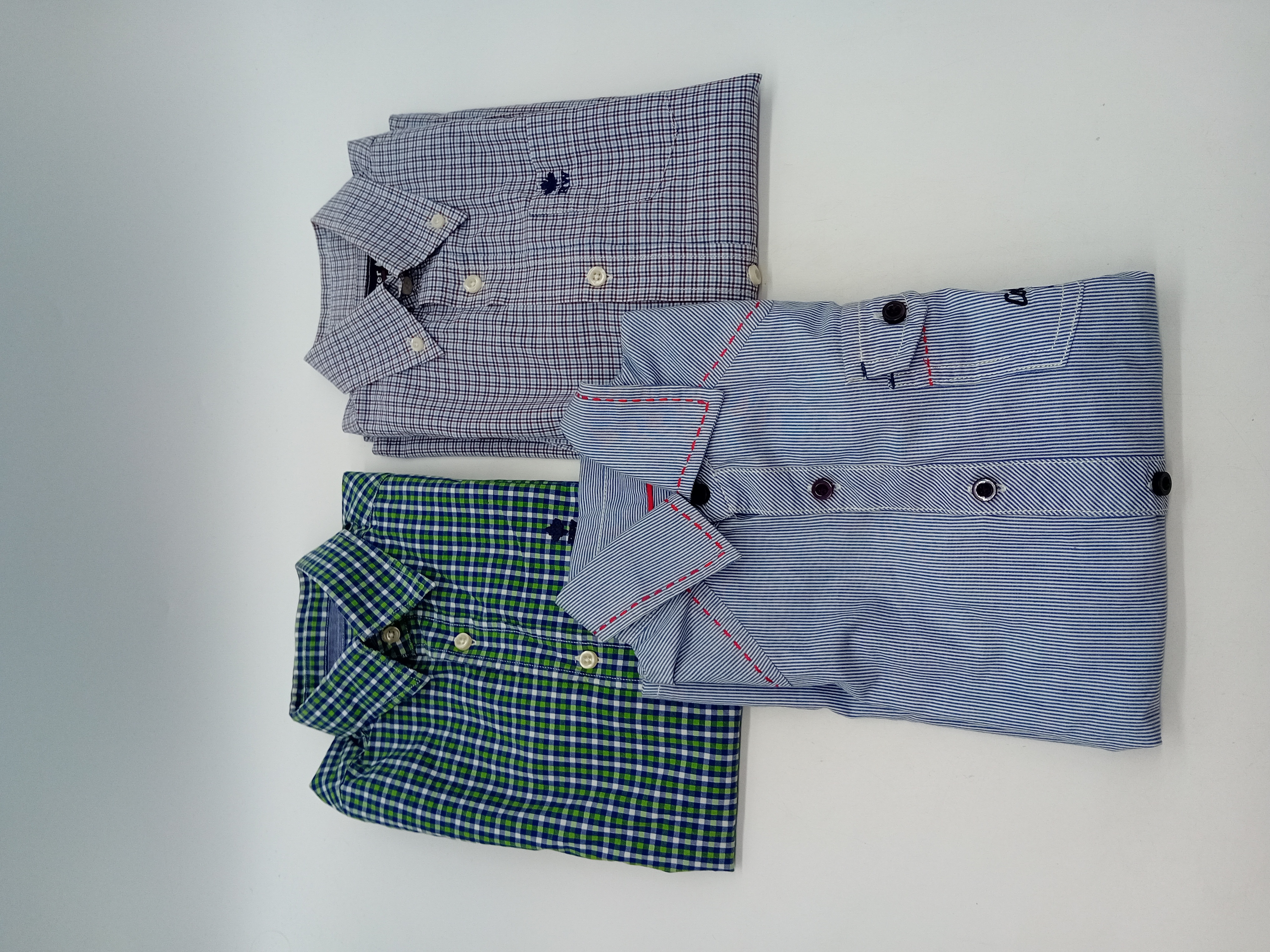 Lot De 3 Chemises Manches Longues 10 Ans