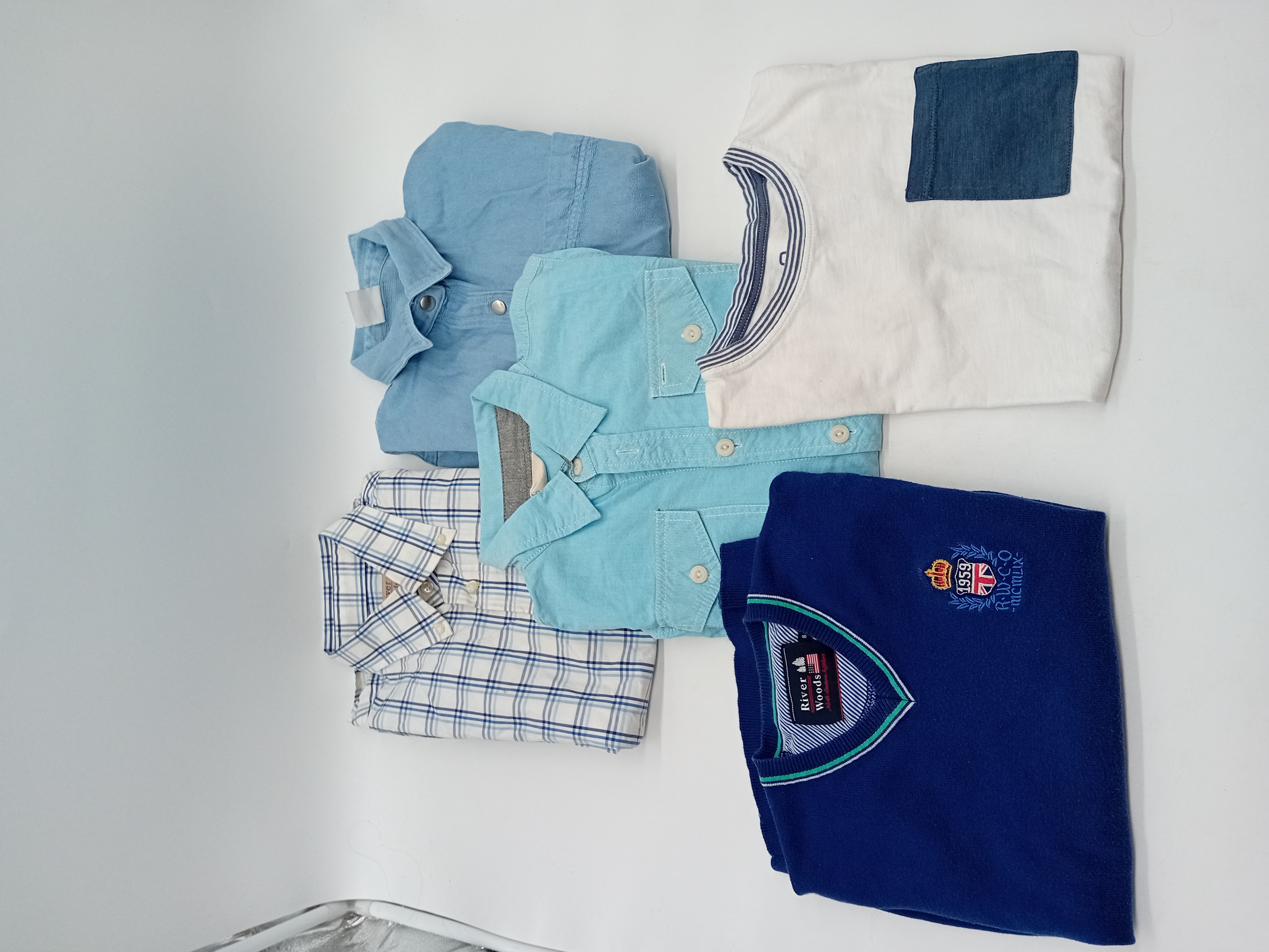 Lot De 5 Hauts Garcon 8 Ans