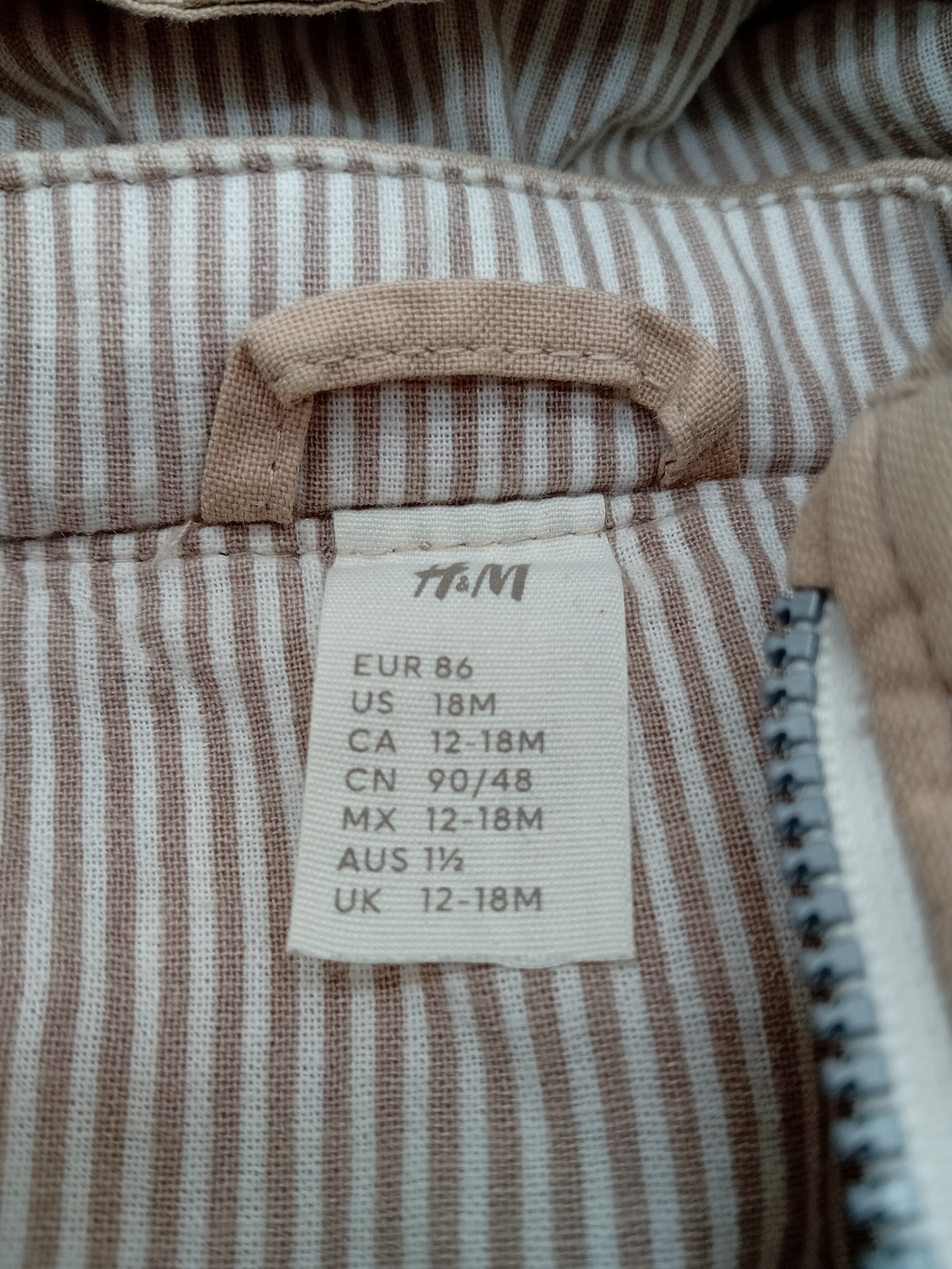 Lot De 2 Vestes H&m 12-18 Mois