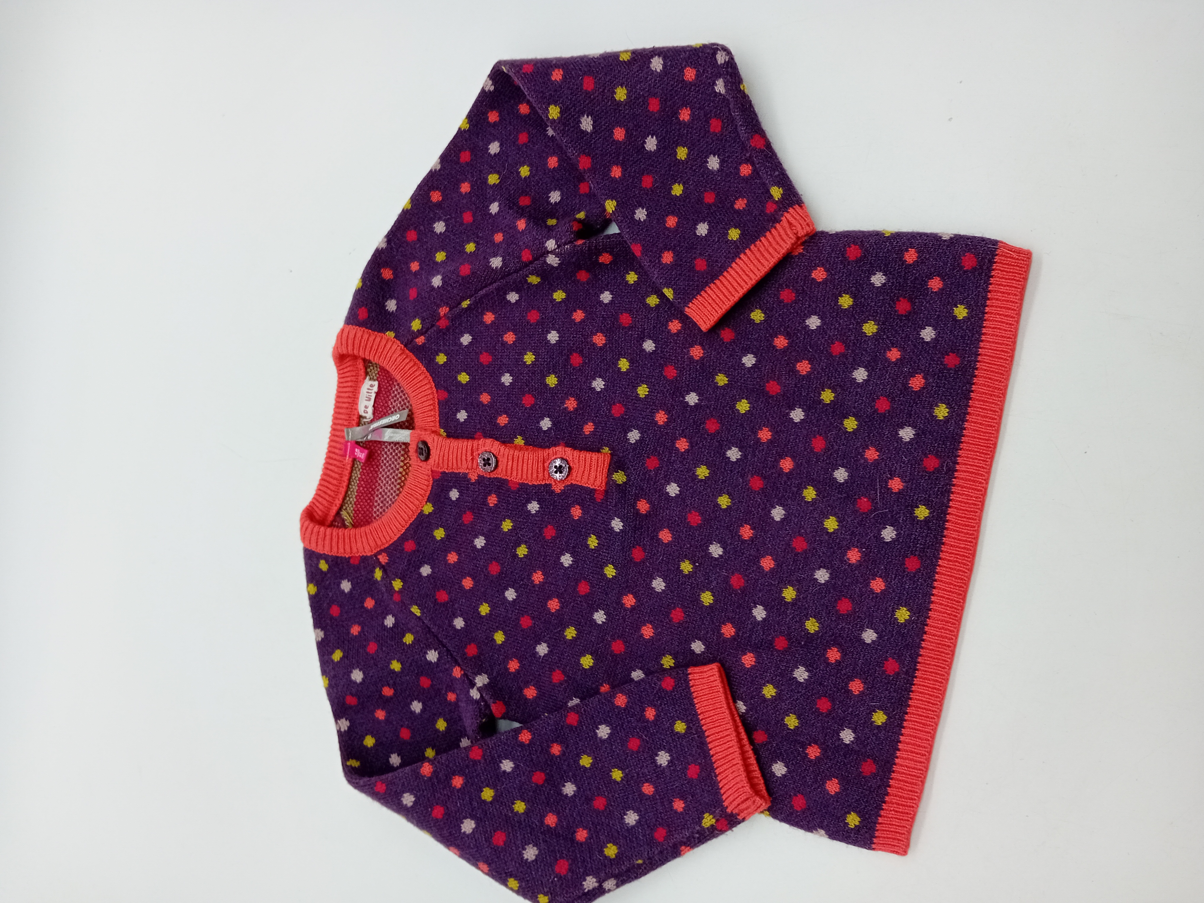 Lot 3 Vetements Bebe Manteaux Pull