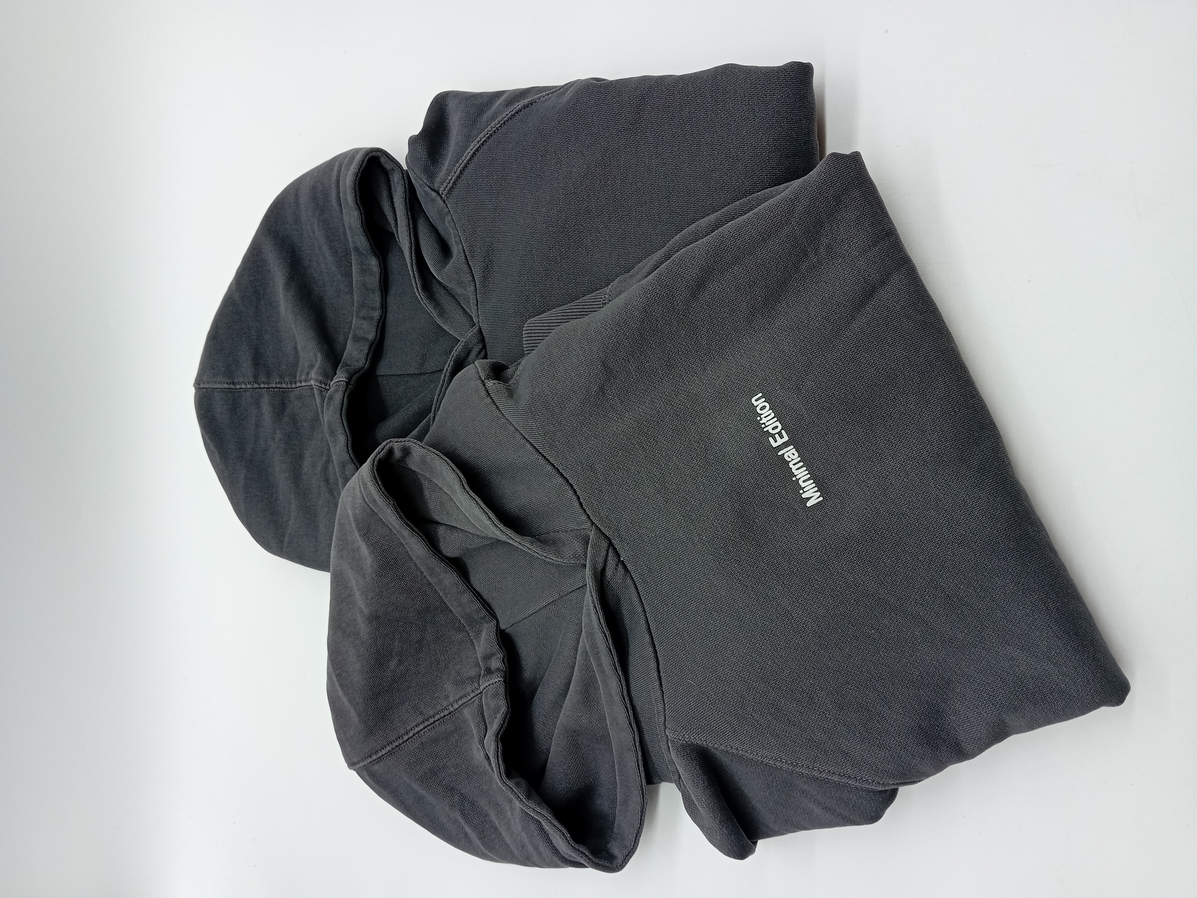 Lot de Sweats A Capuche Zara Gris Fonce Minimal Edition