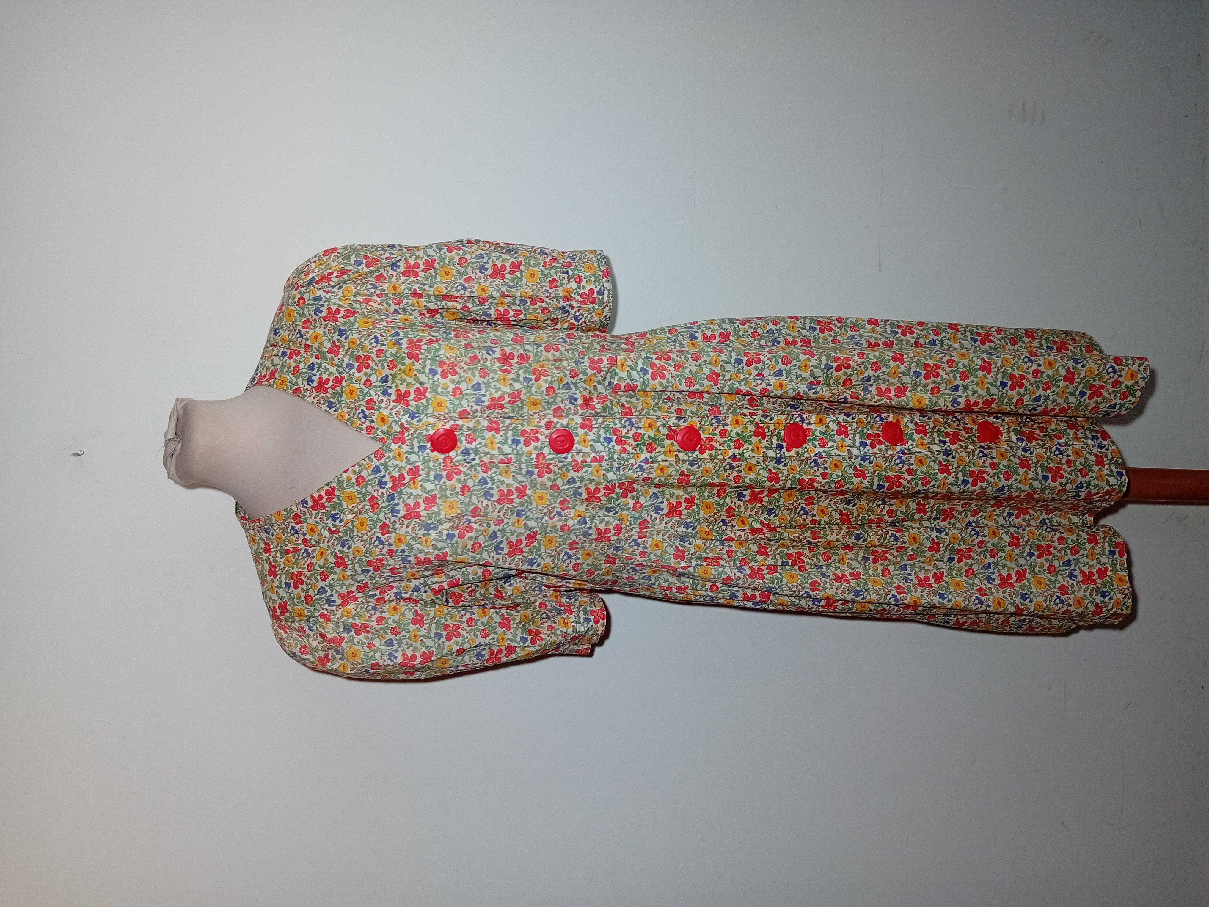 Robe Longue Fleurie Vintage