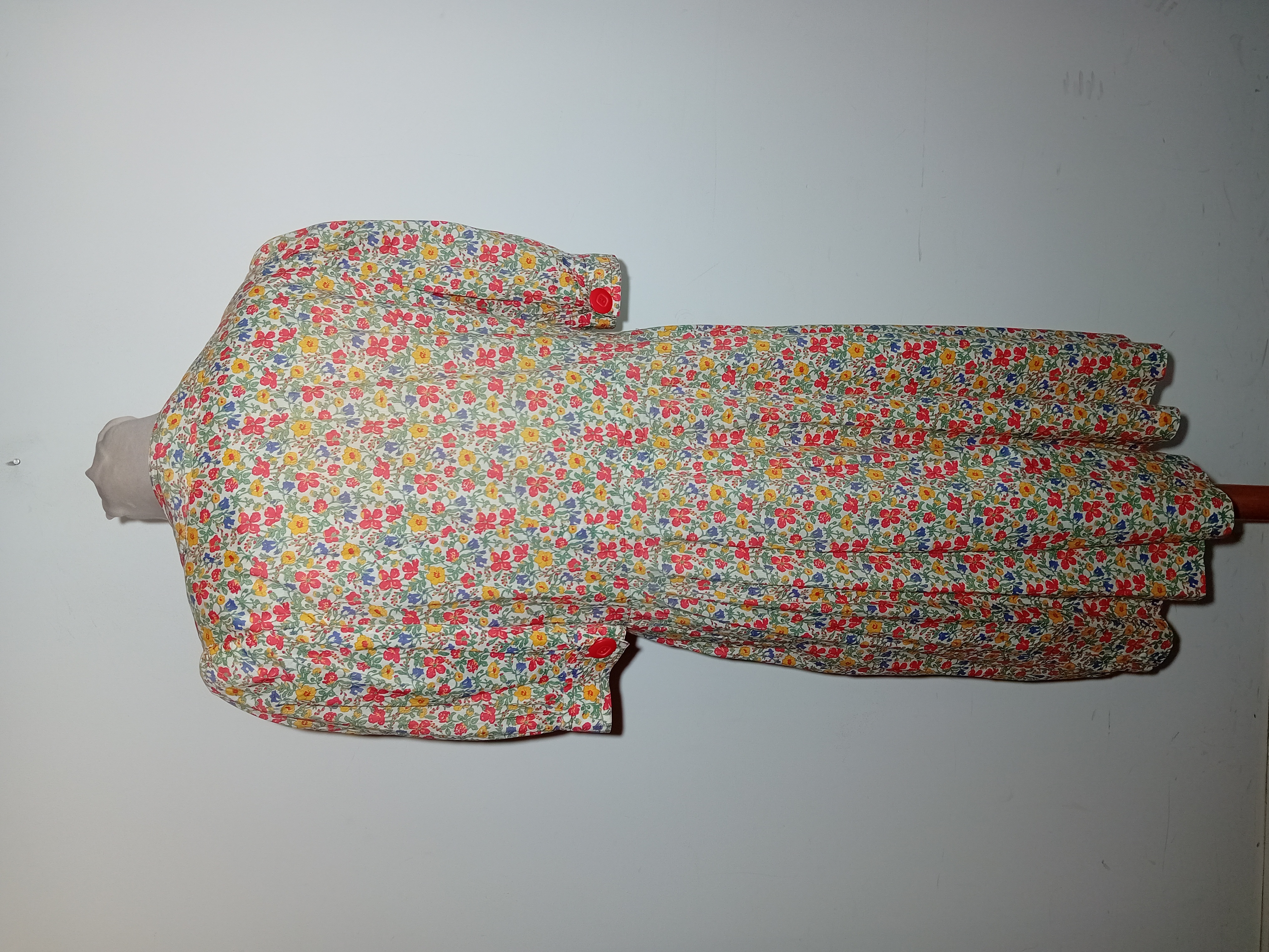 Robe Longue Fleurie Vintage