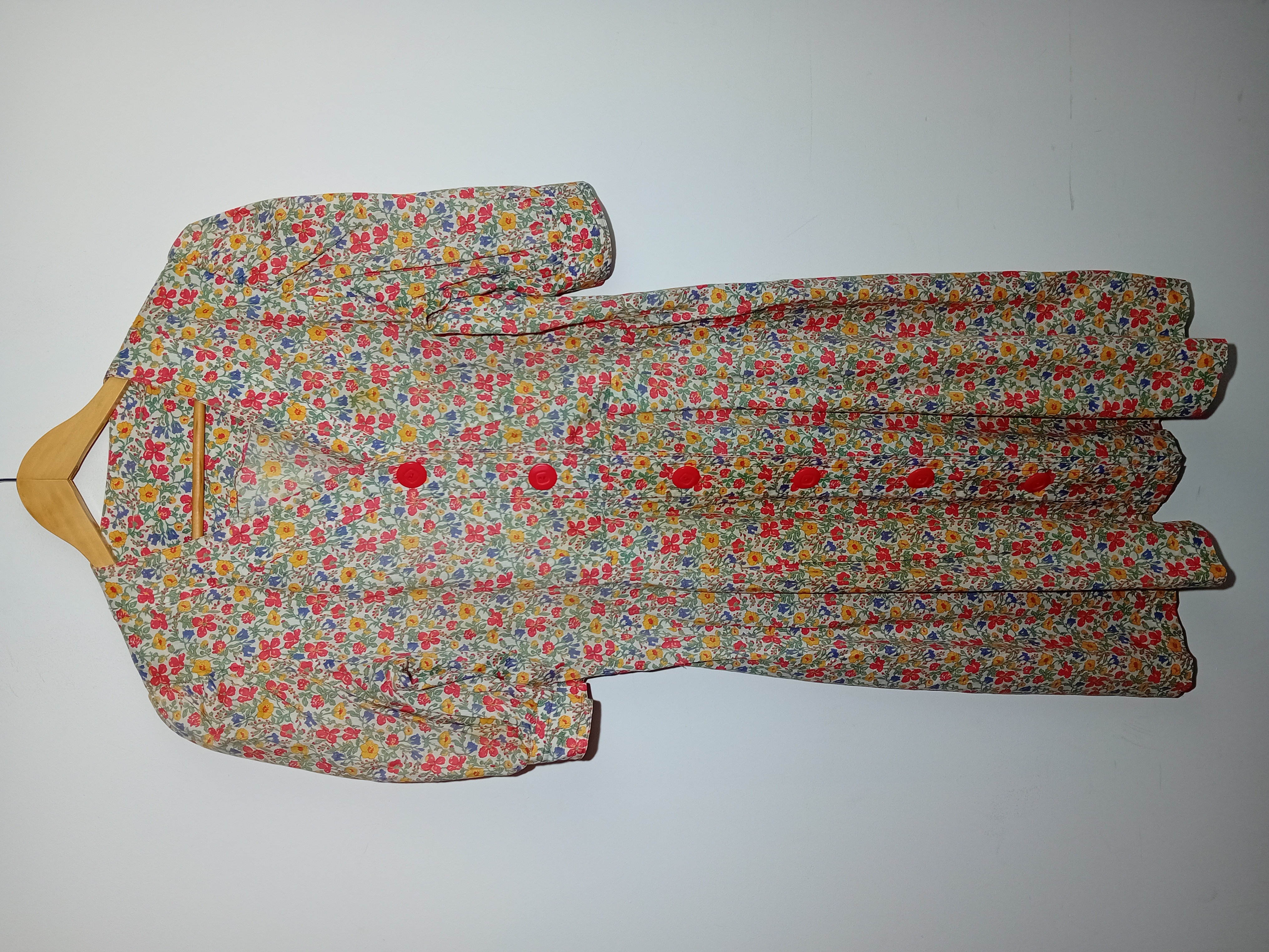 Robe Longue Fleurie Vintage