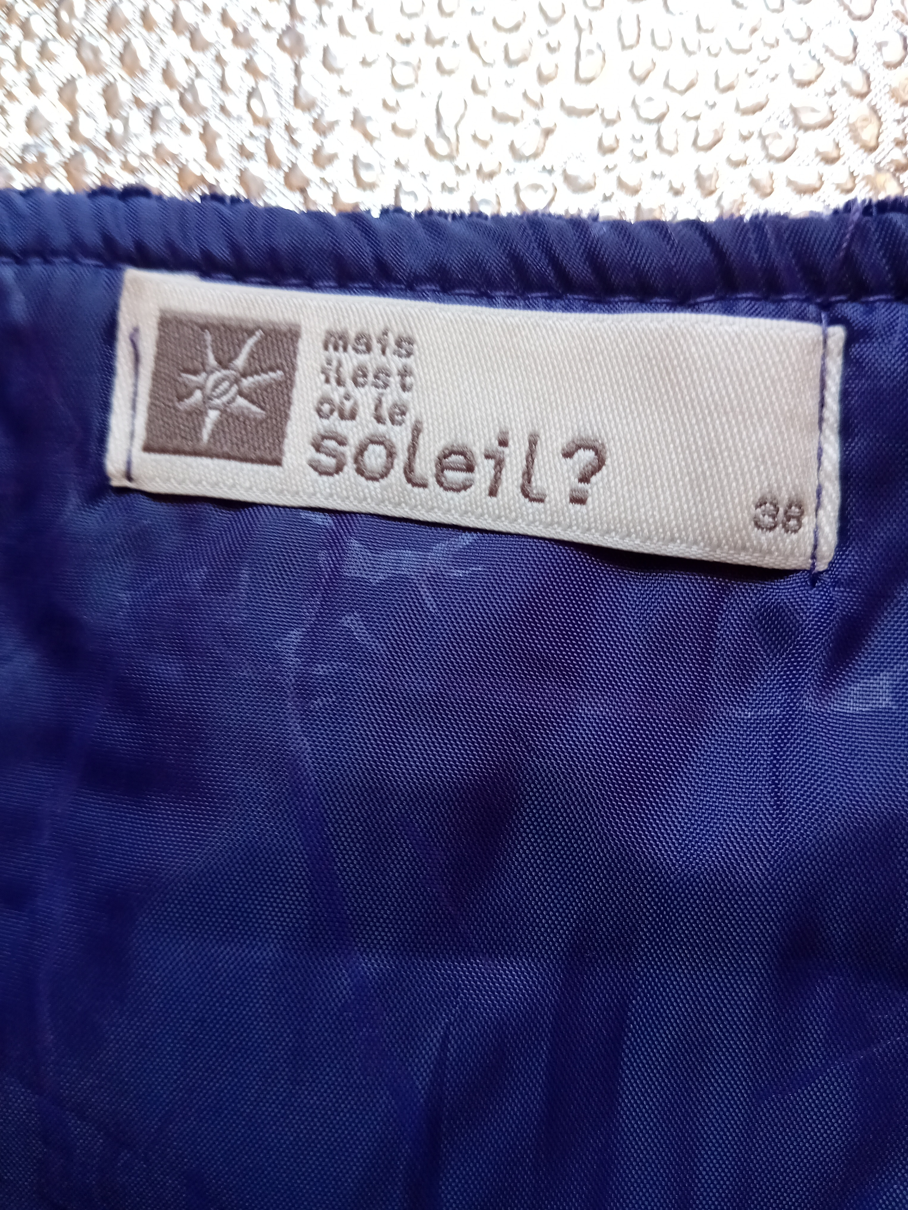 Corset Violet À Motifs Mais Il Est Où Le Soleil