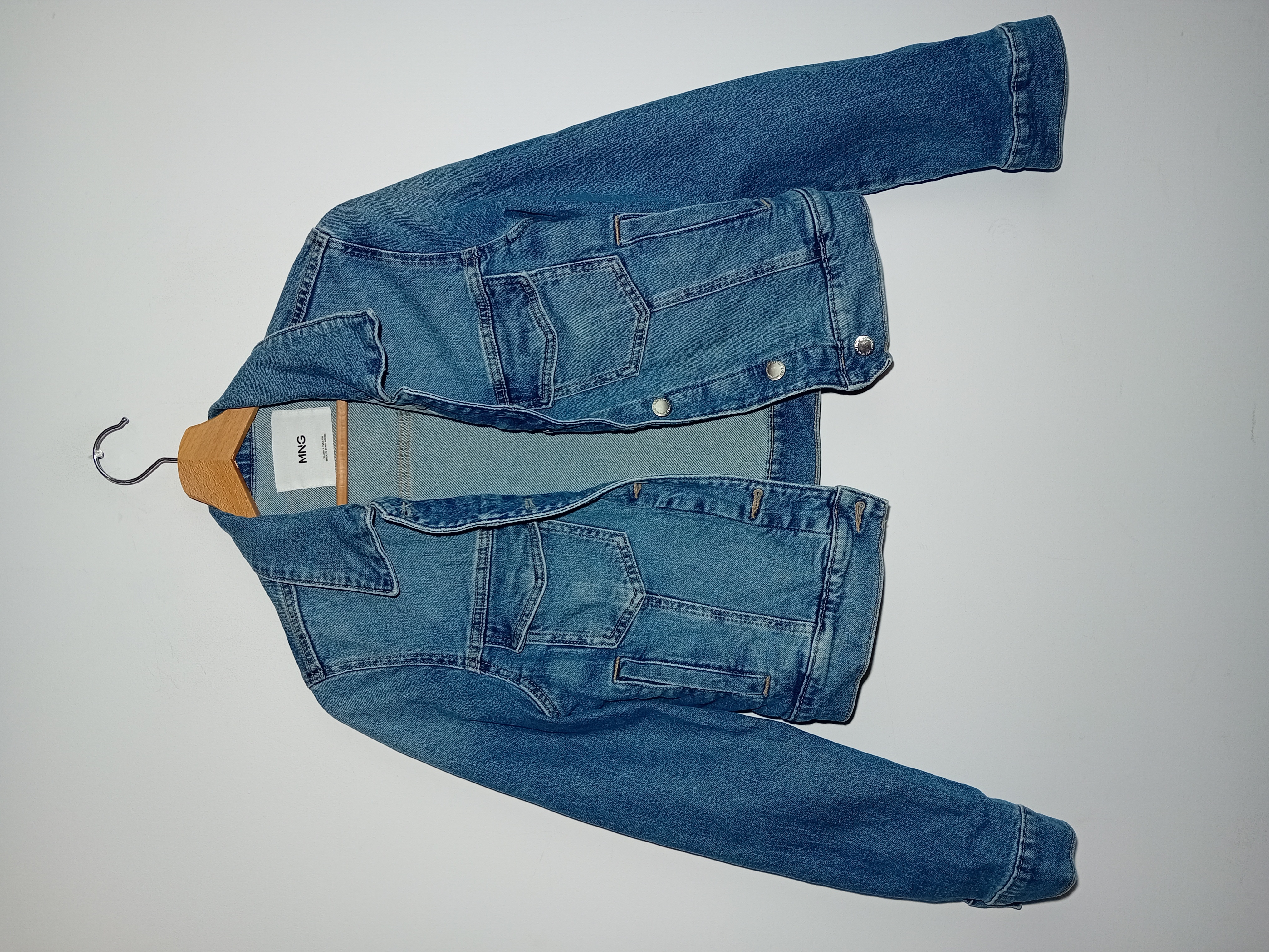 Veste En Jean Mango Bleue
