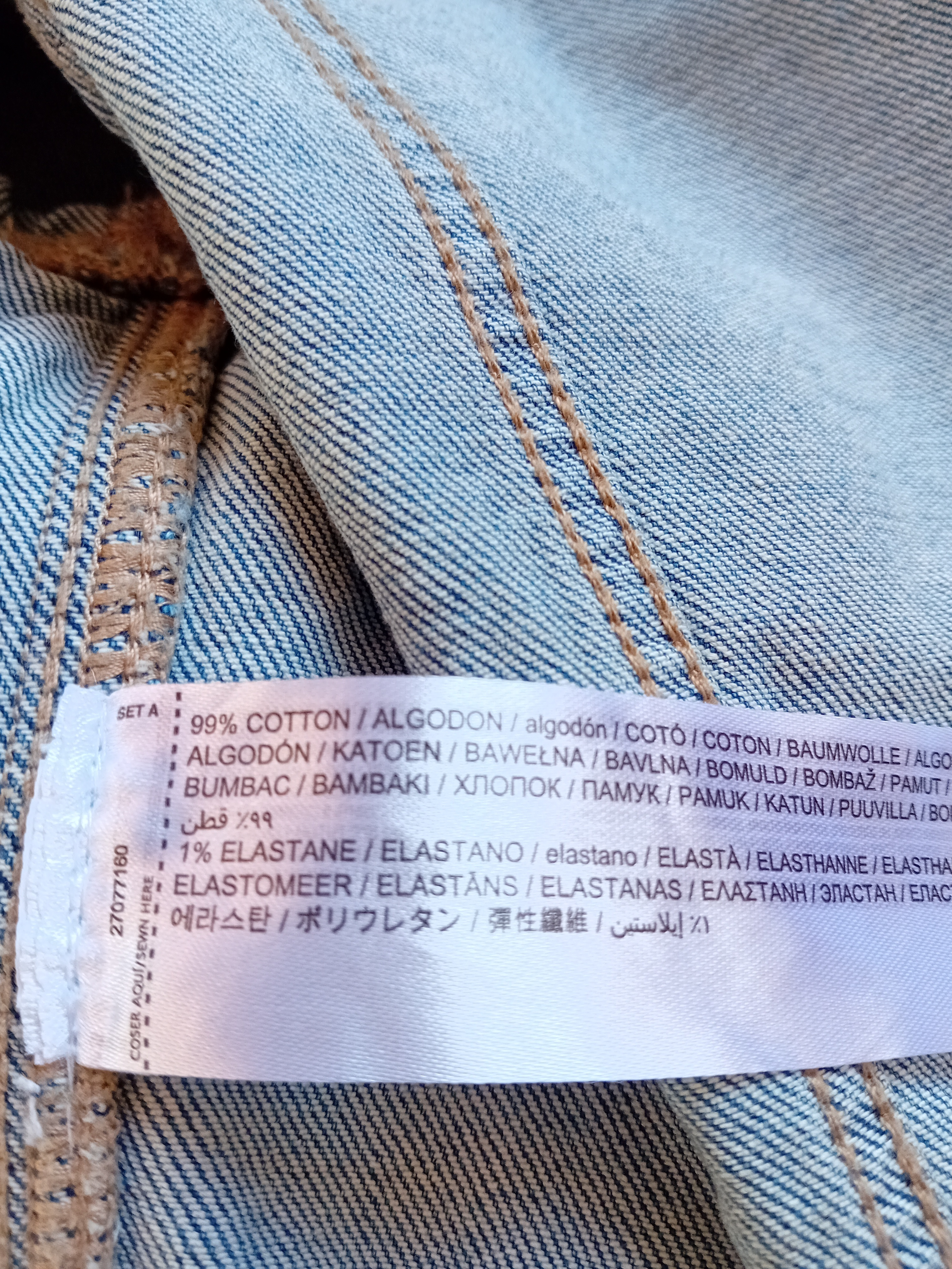 Veste En Jean Mango Bleue
