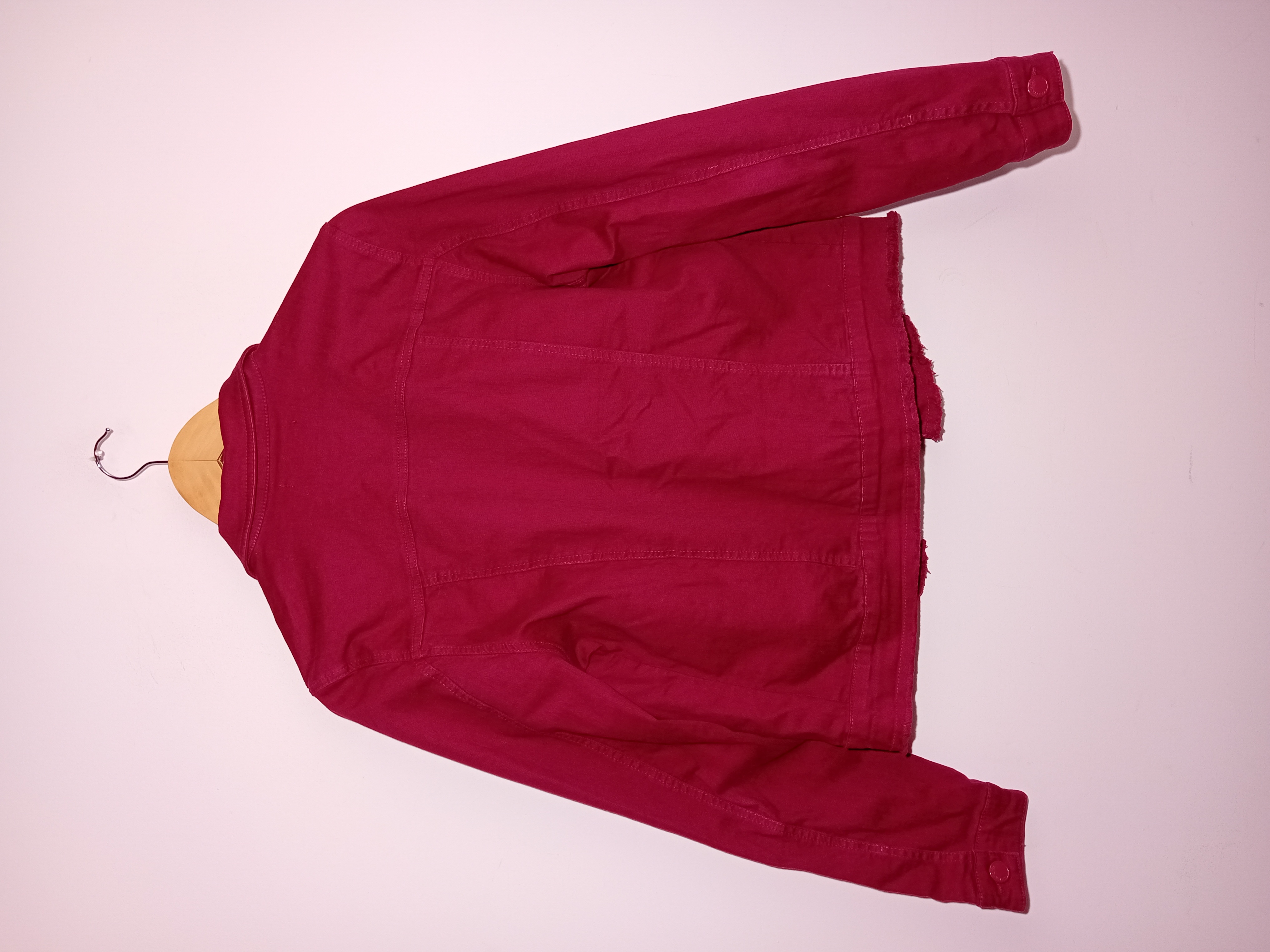 Veste En Jean Framboise