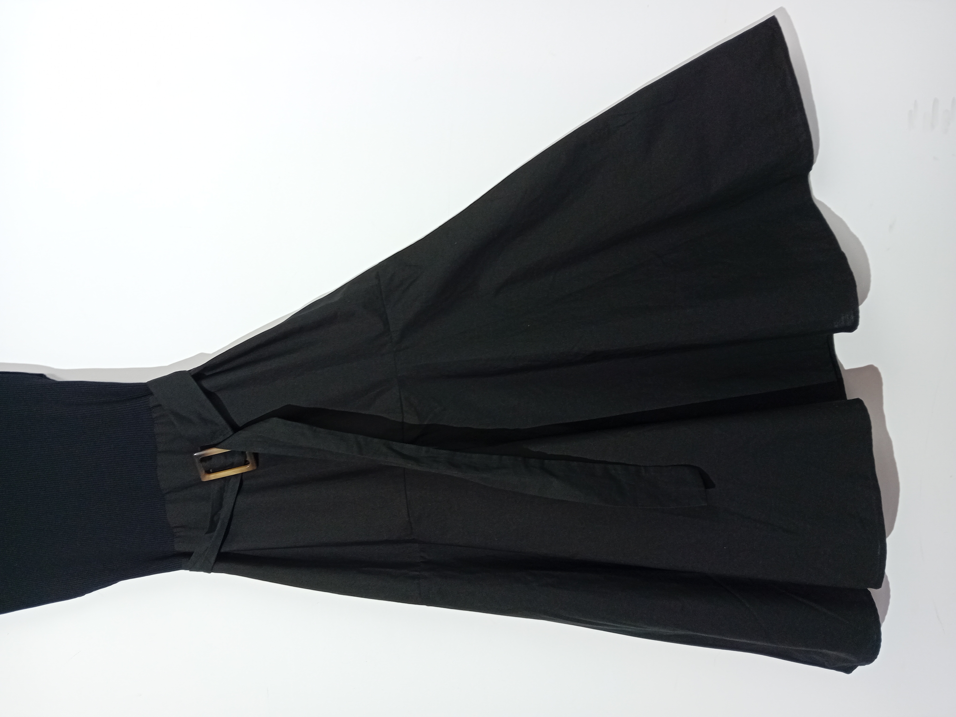 Robe Midi Noire Sans Manches Zara