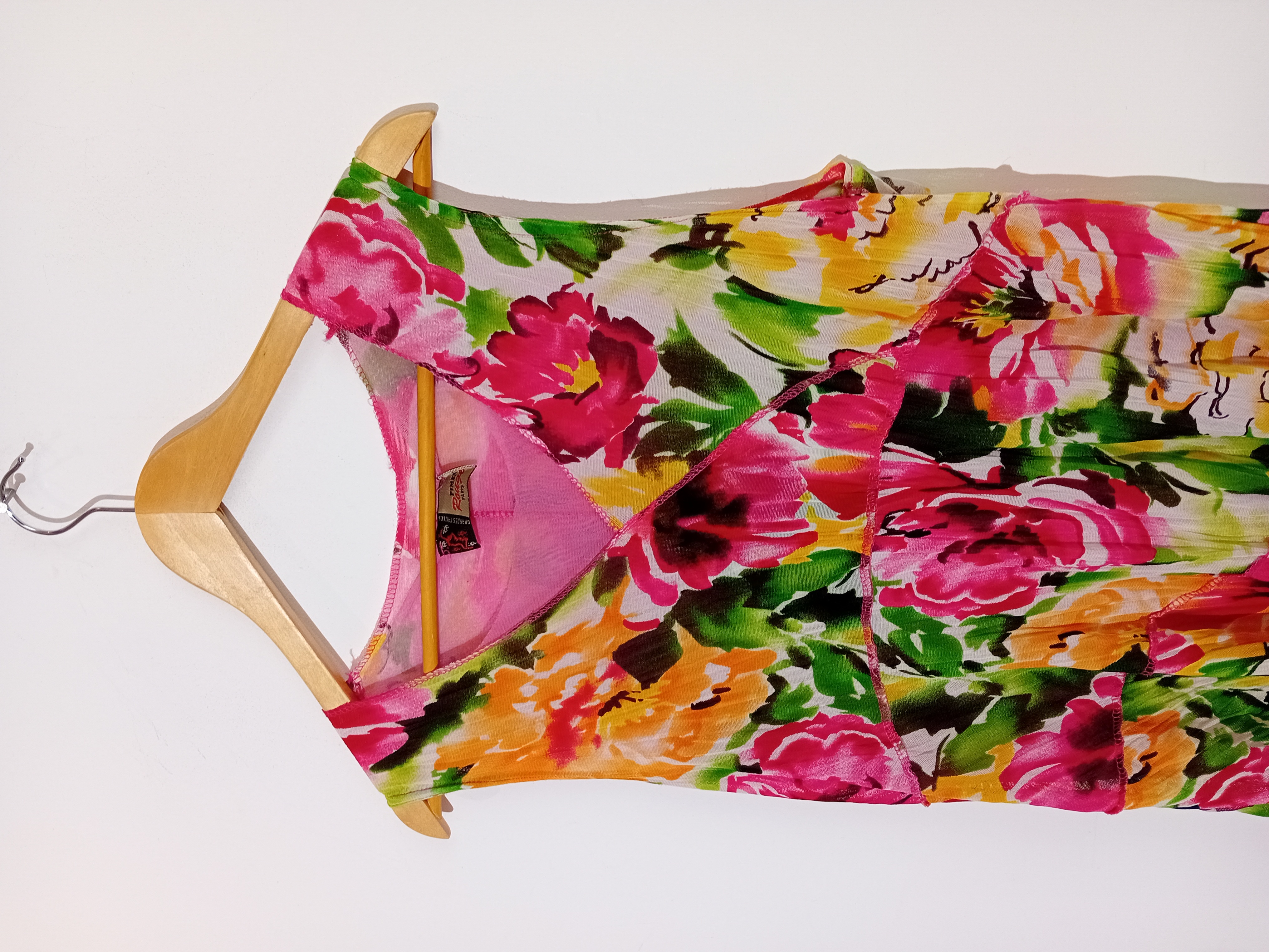 Robe À Fleurs Piment Rouge Paris XXL
