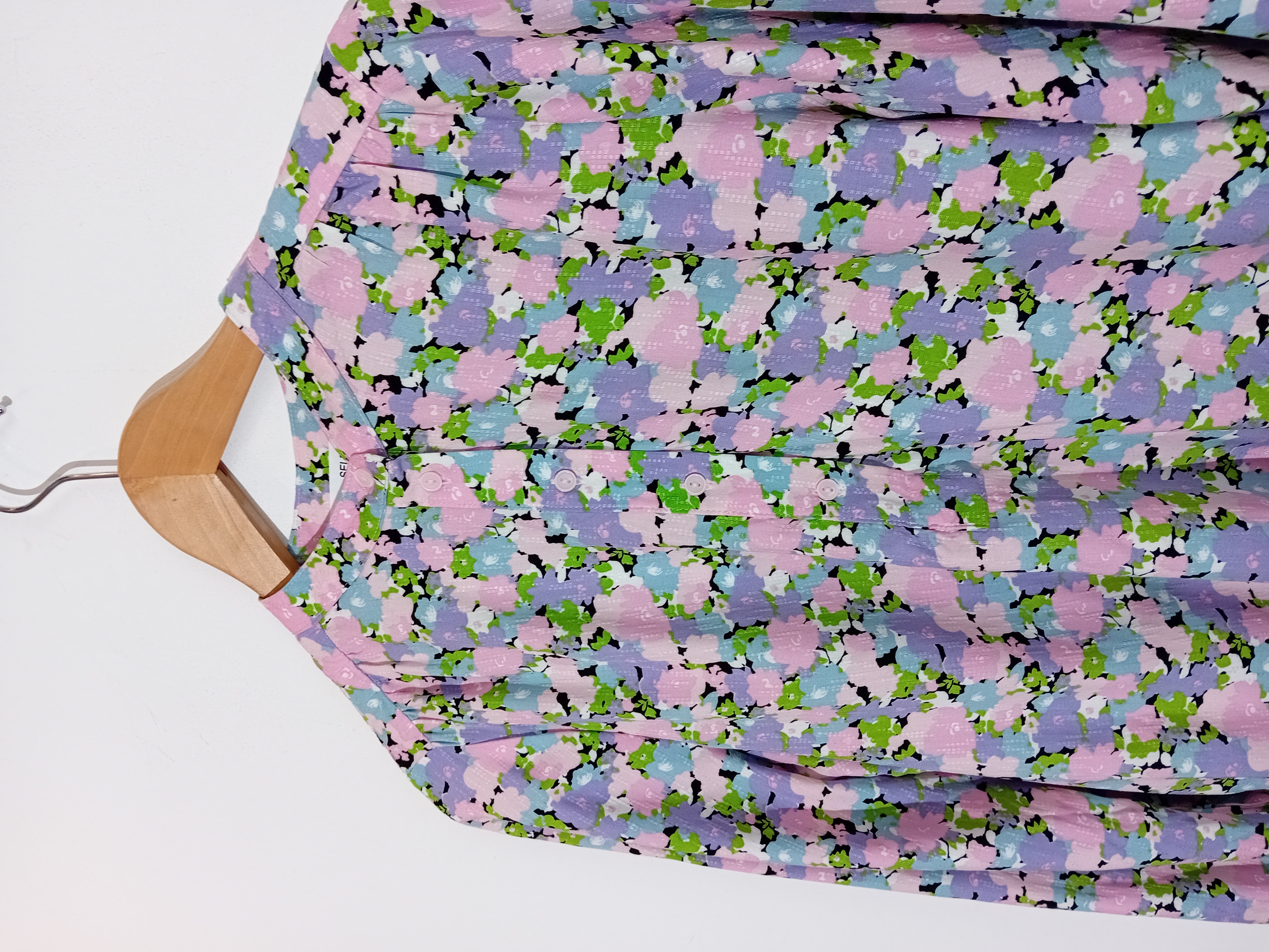 Blouse Fleurie Selected Femme