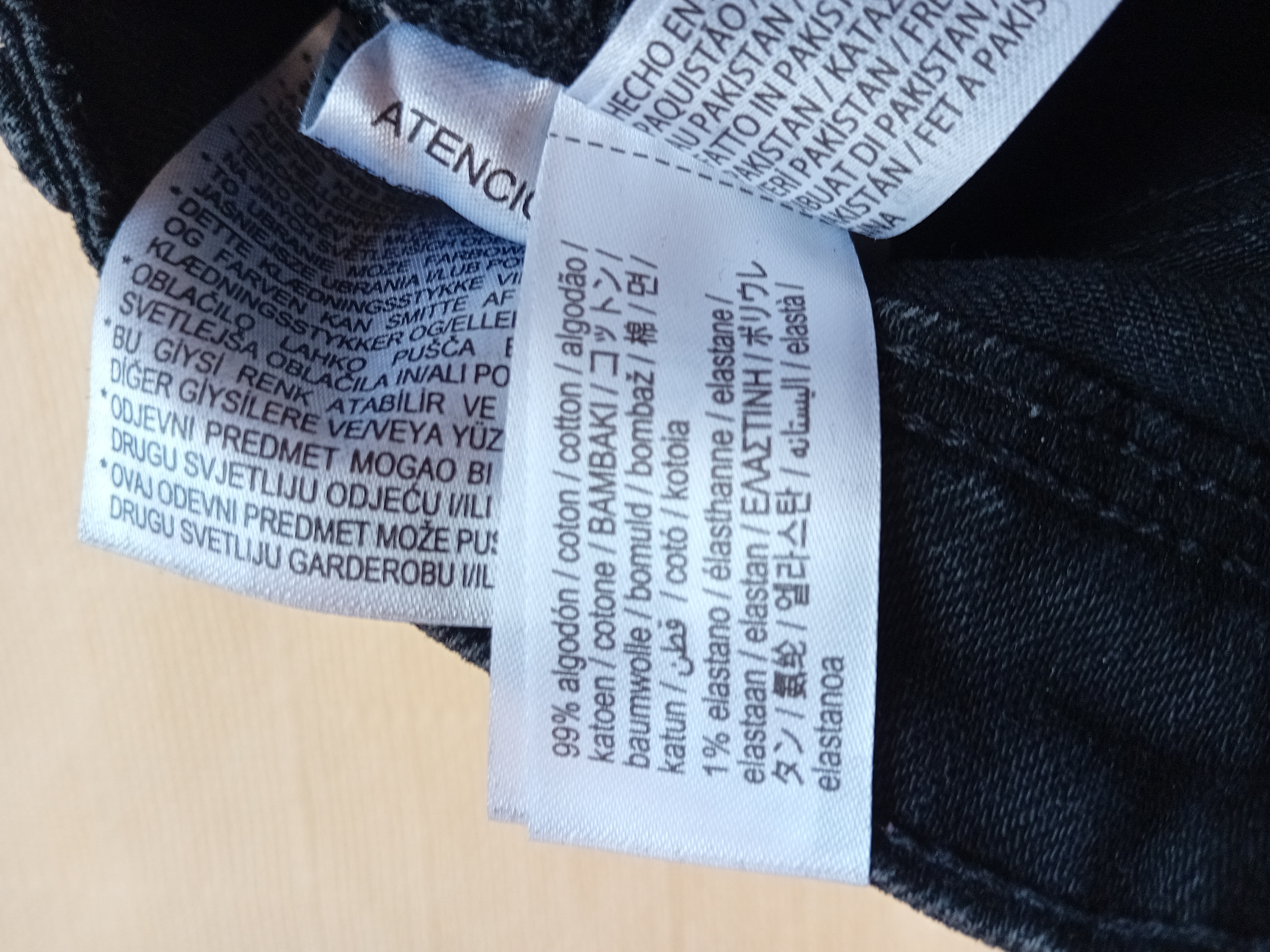 Jean Droit Bershka 36