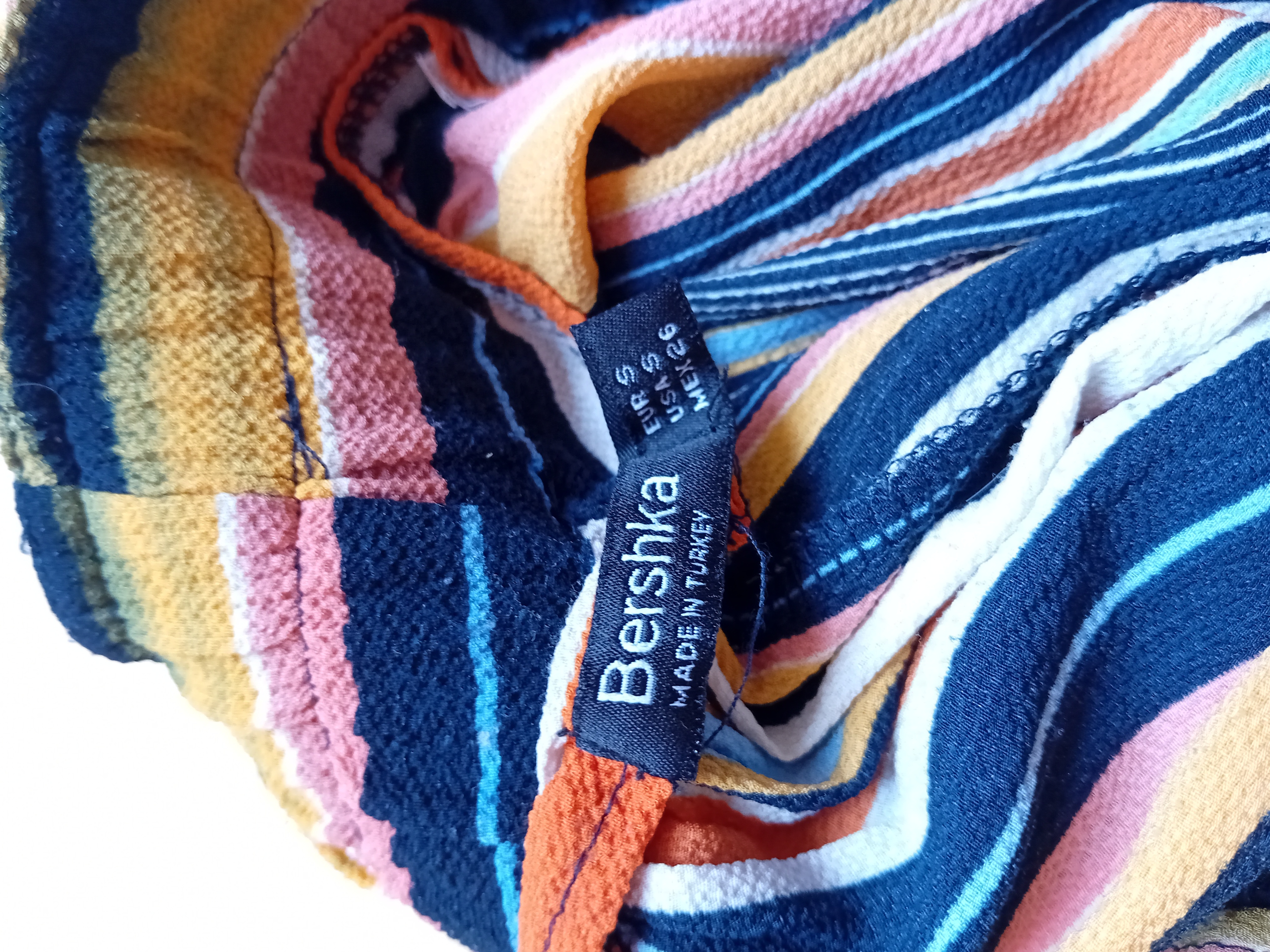 Jupe Culotte Bershka Rayures