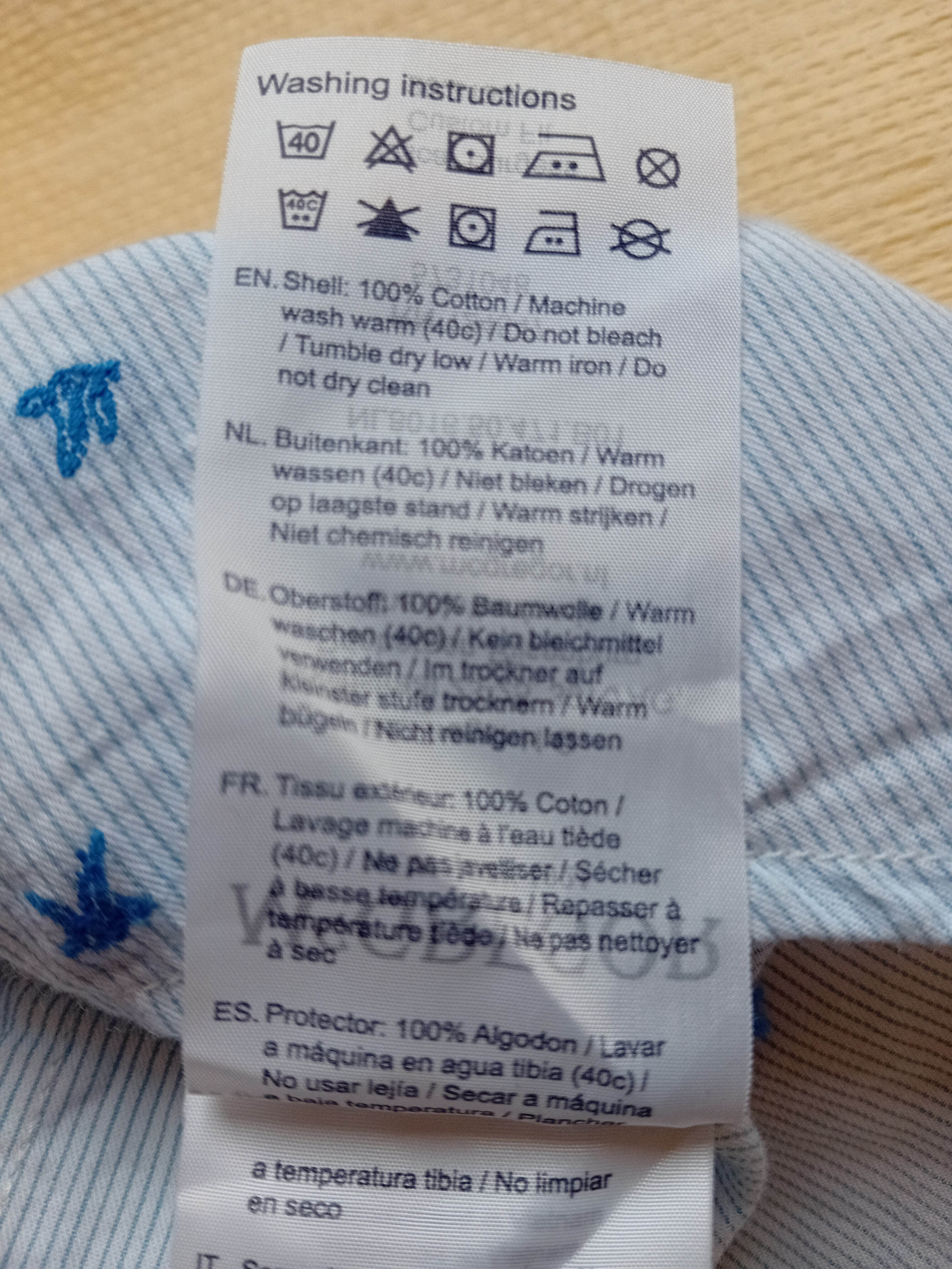Chemise À Motifs Bleu Ciel Mcgregor M