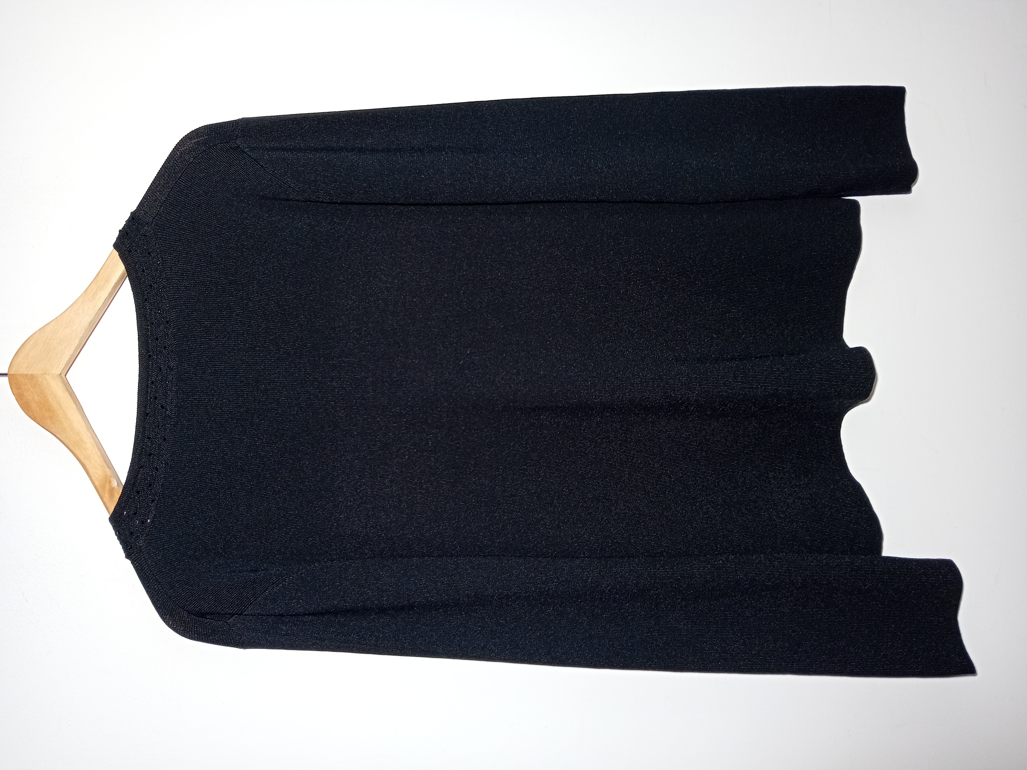 Gilet Noir Boutonné