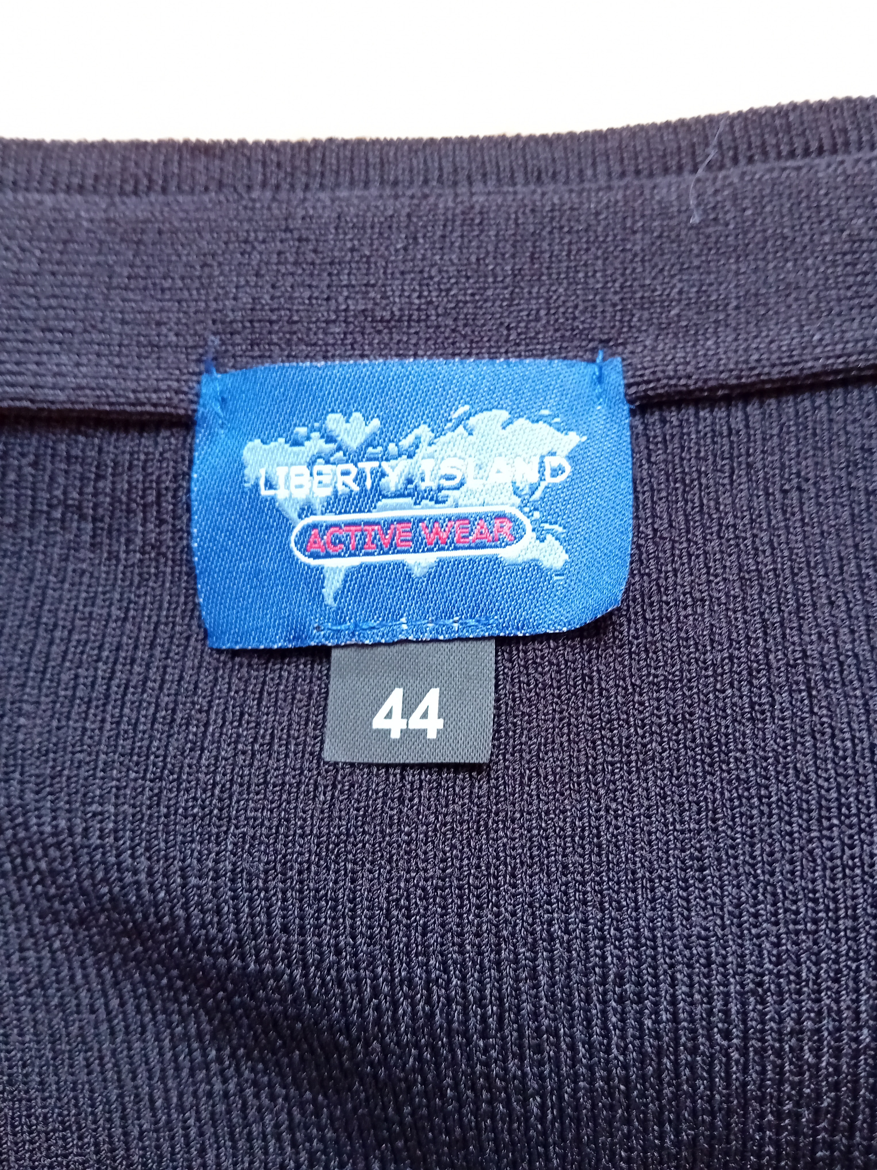 Gilet Noir Boutonné