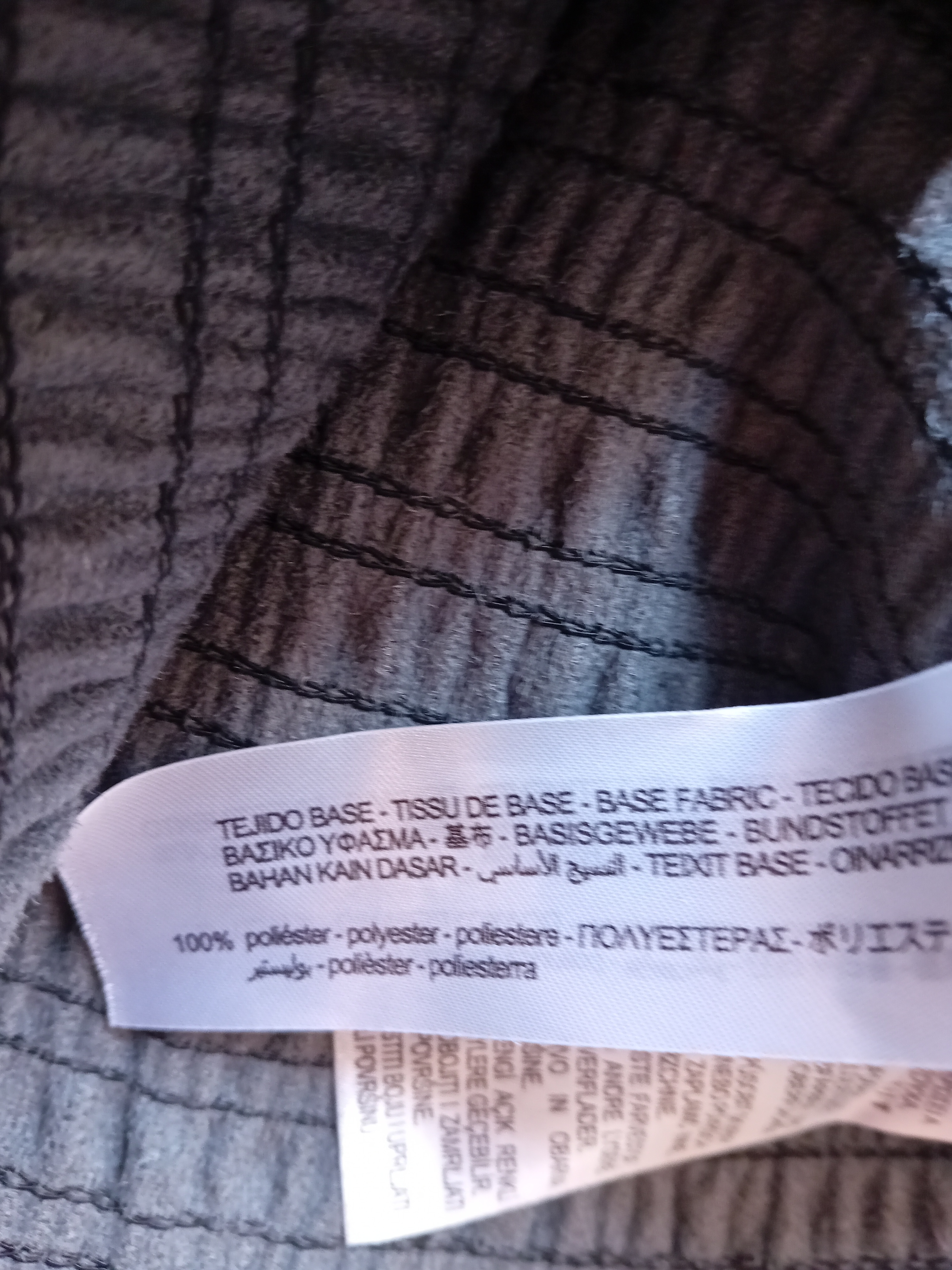 Top Noir Smocké Zara M