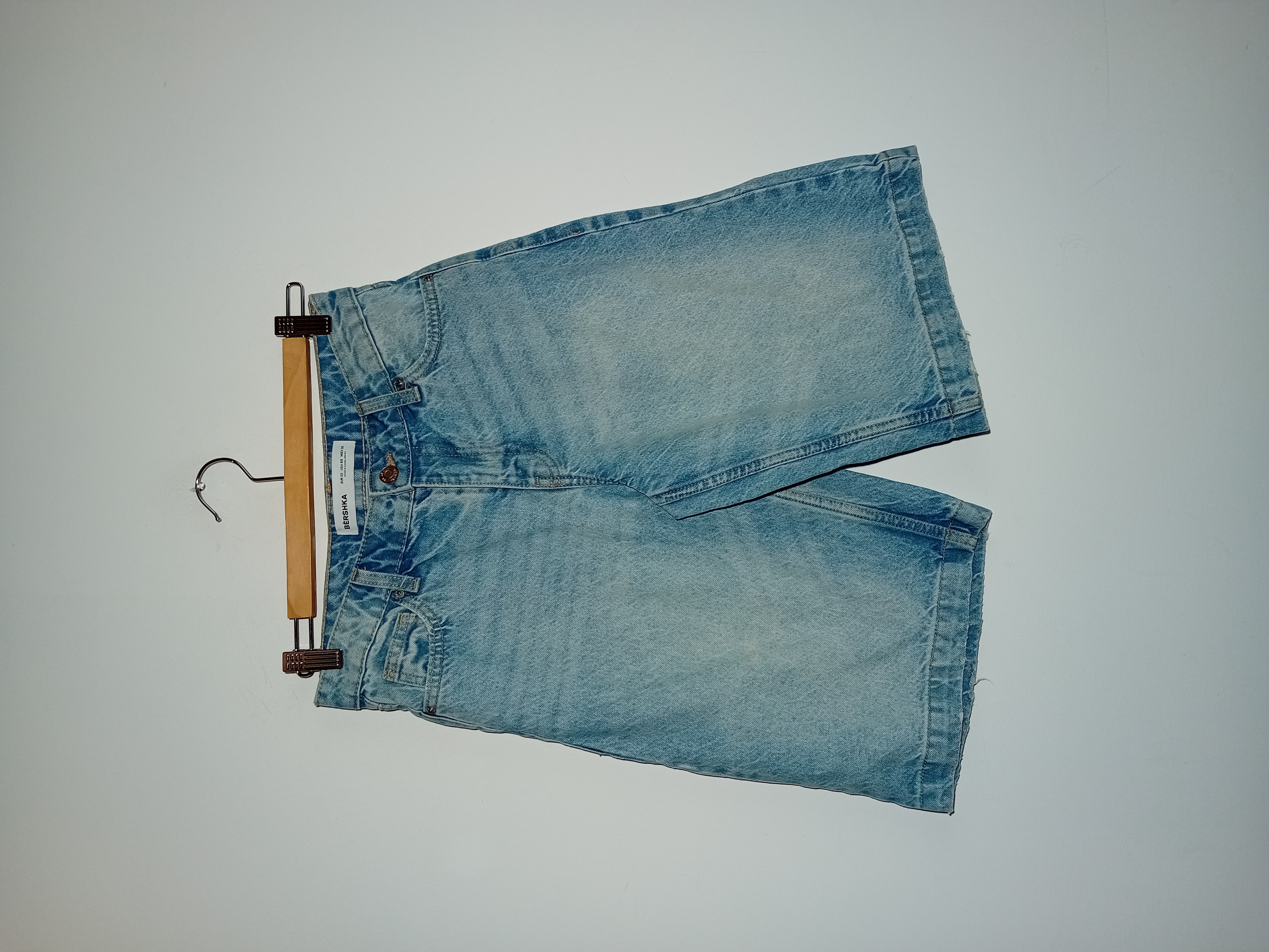 Short Long En Jean Bershka Xxs