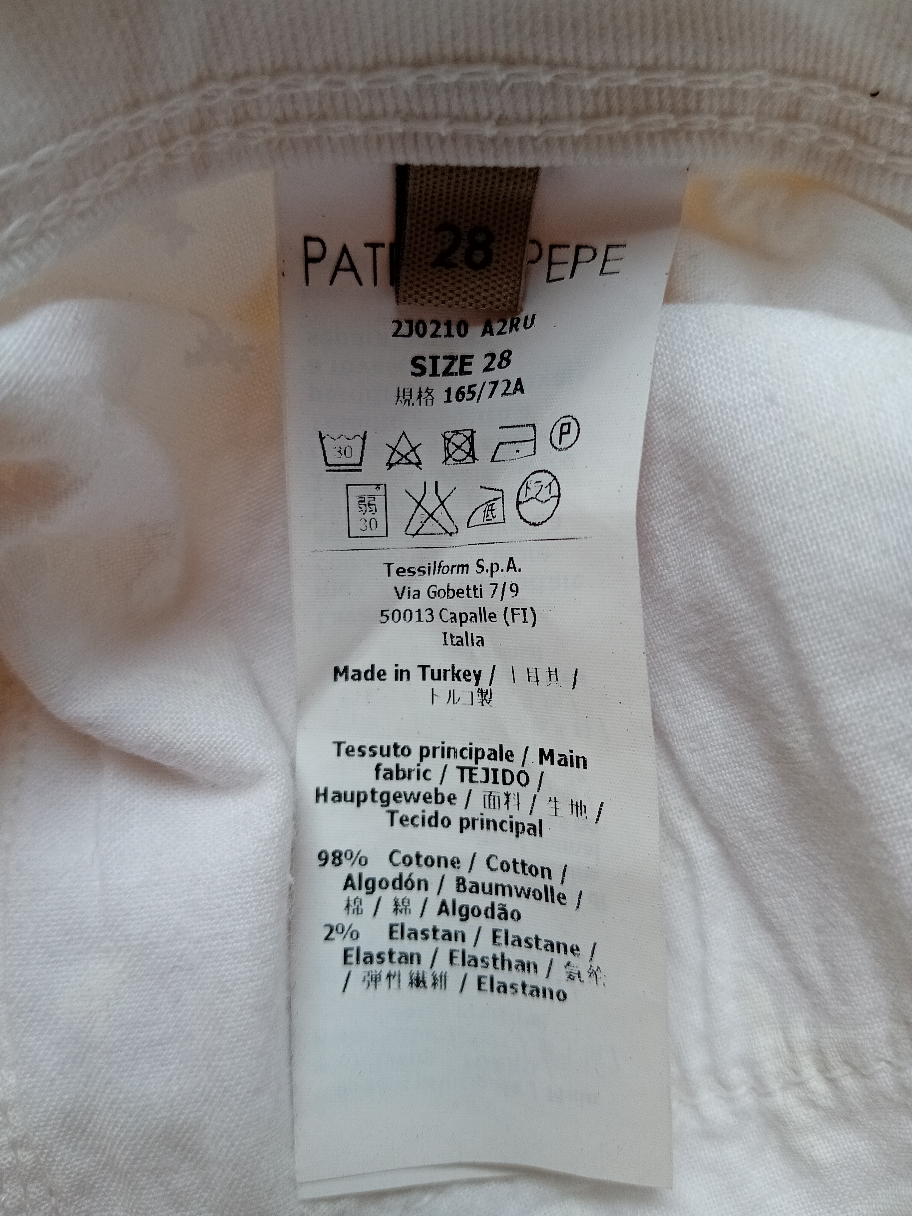 Jean Blanc Patrizia Pepe 34
