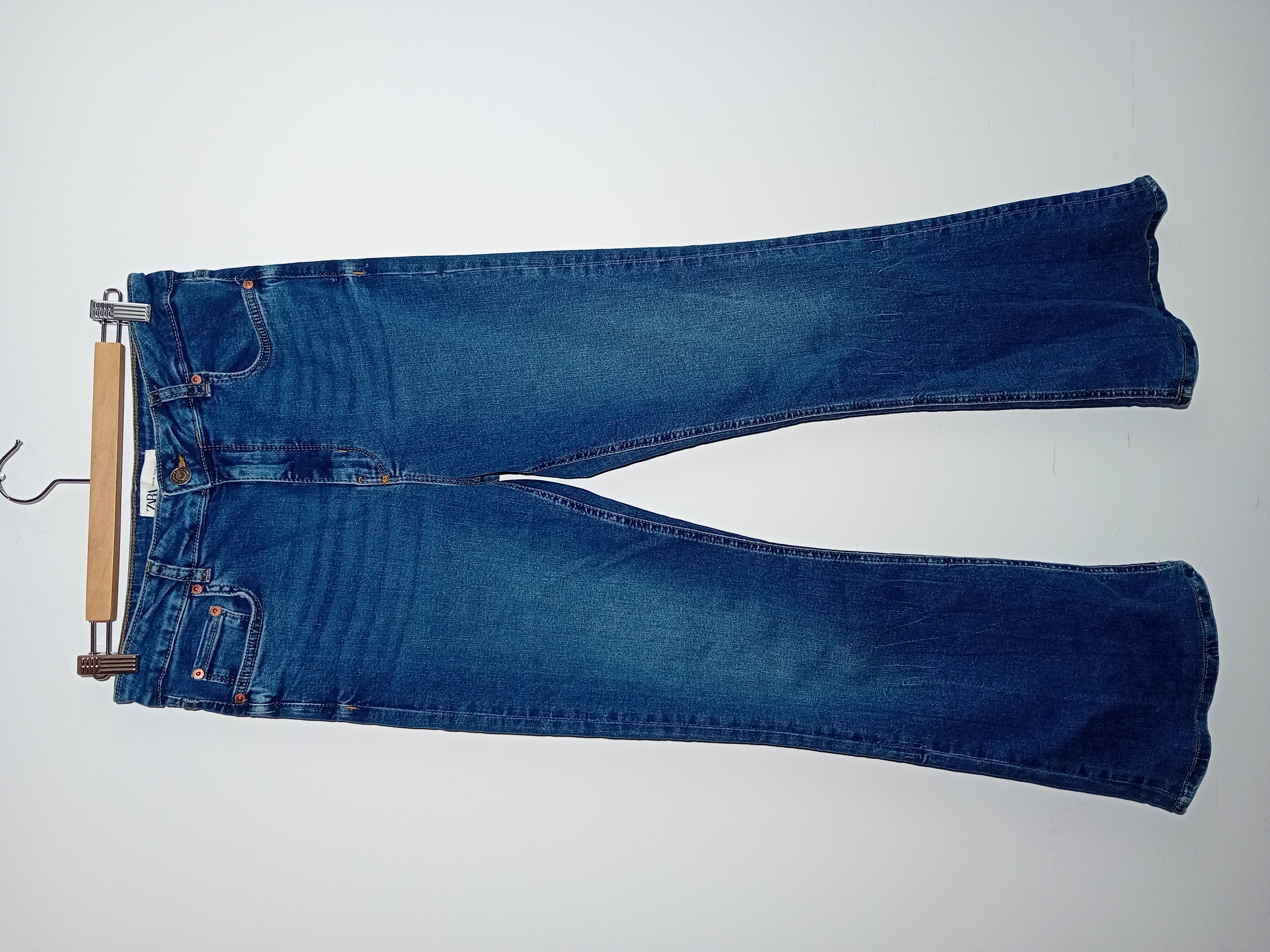 Jean Flare Zara Bleu