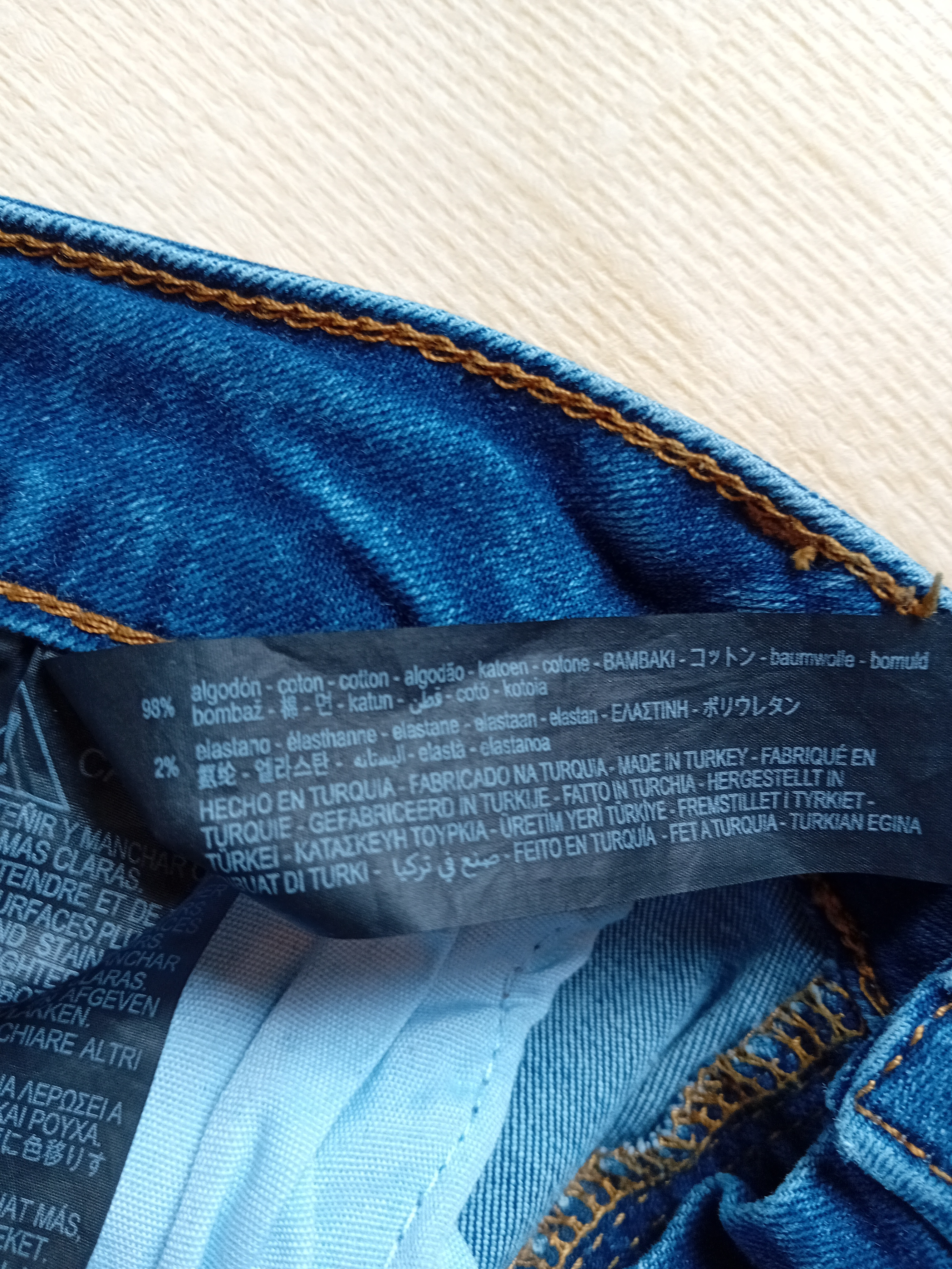 Jean Flare Zara Bleu