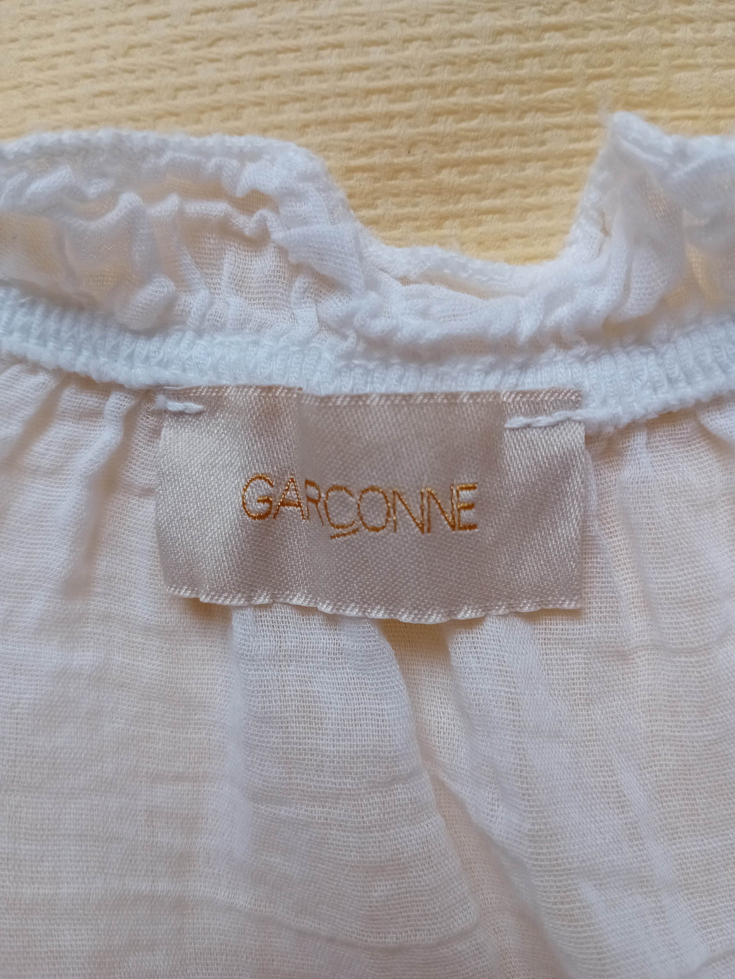 Blouse Fluide Blanche Garconne S
