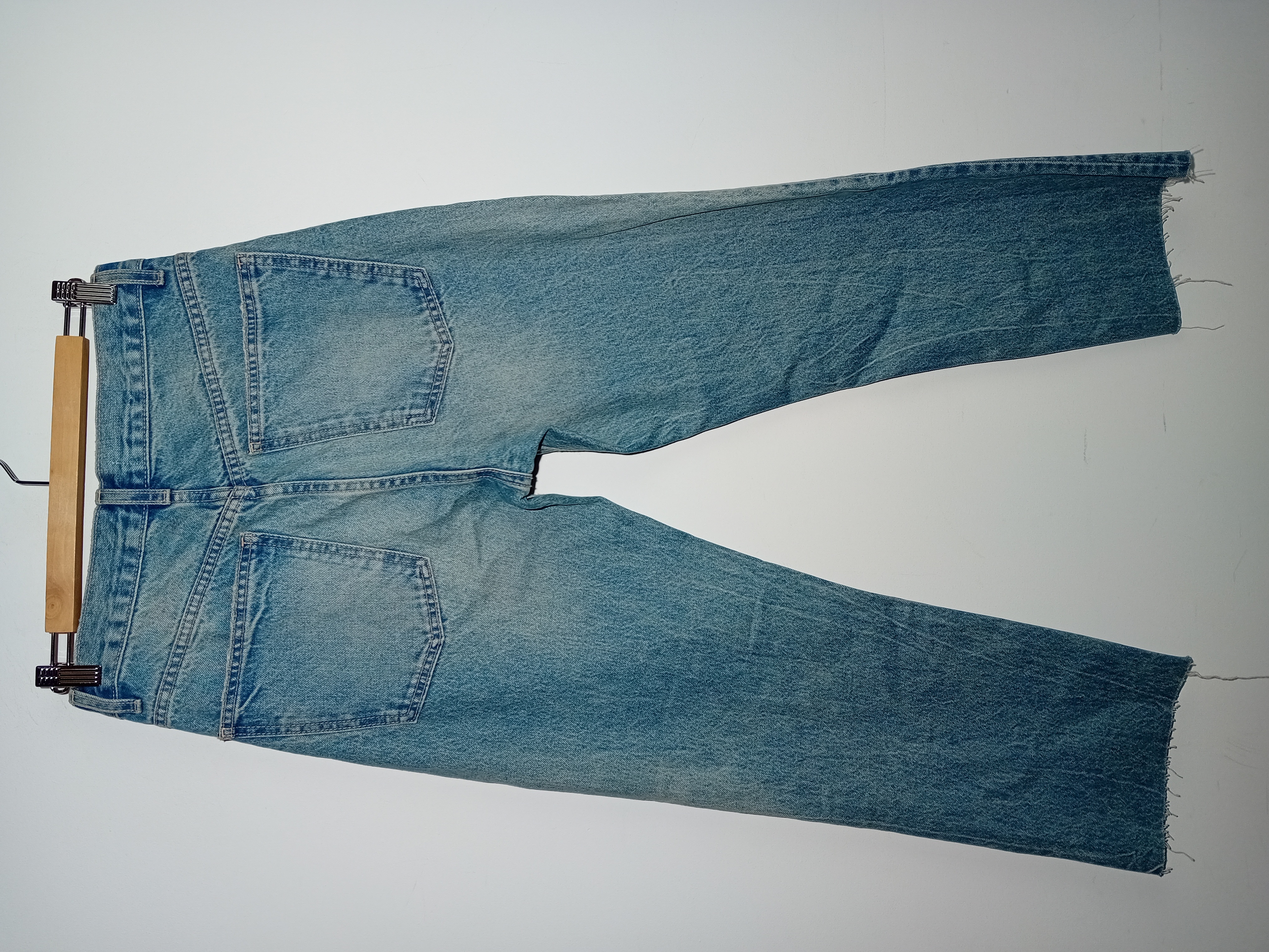 Jean Droit Bleu Clair Zara