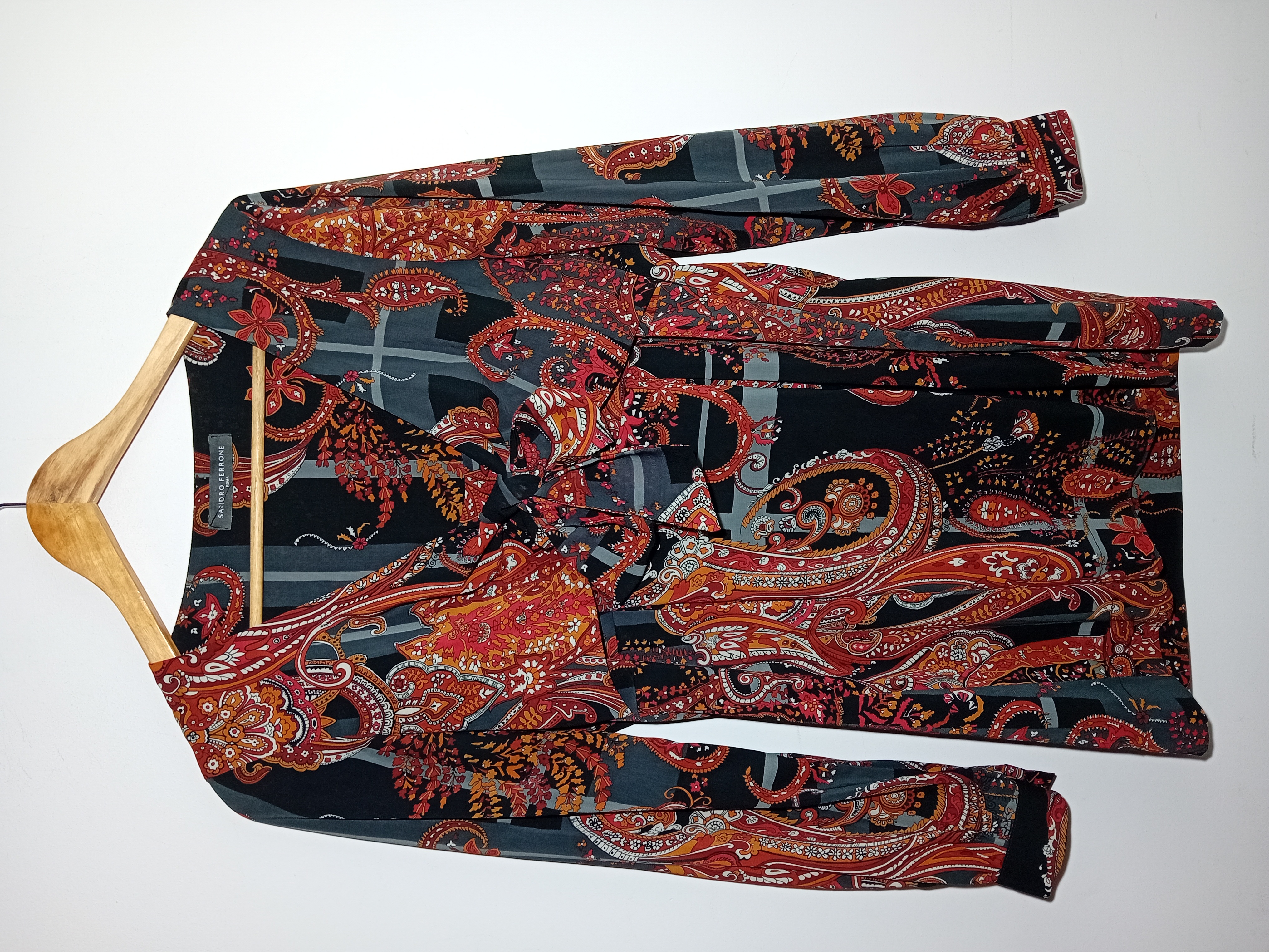 Top Motif Paisley Sandro Ferrone