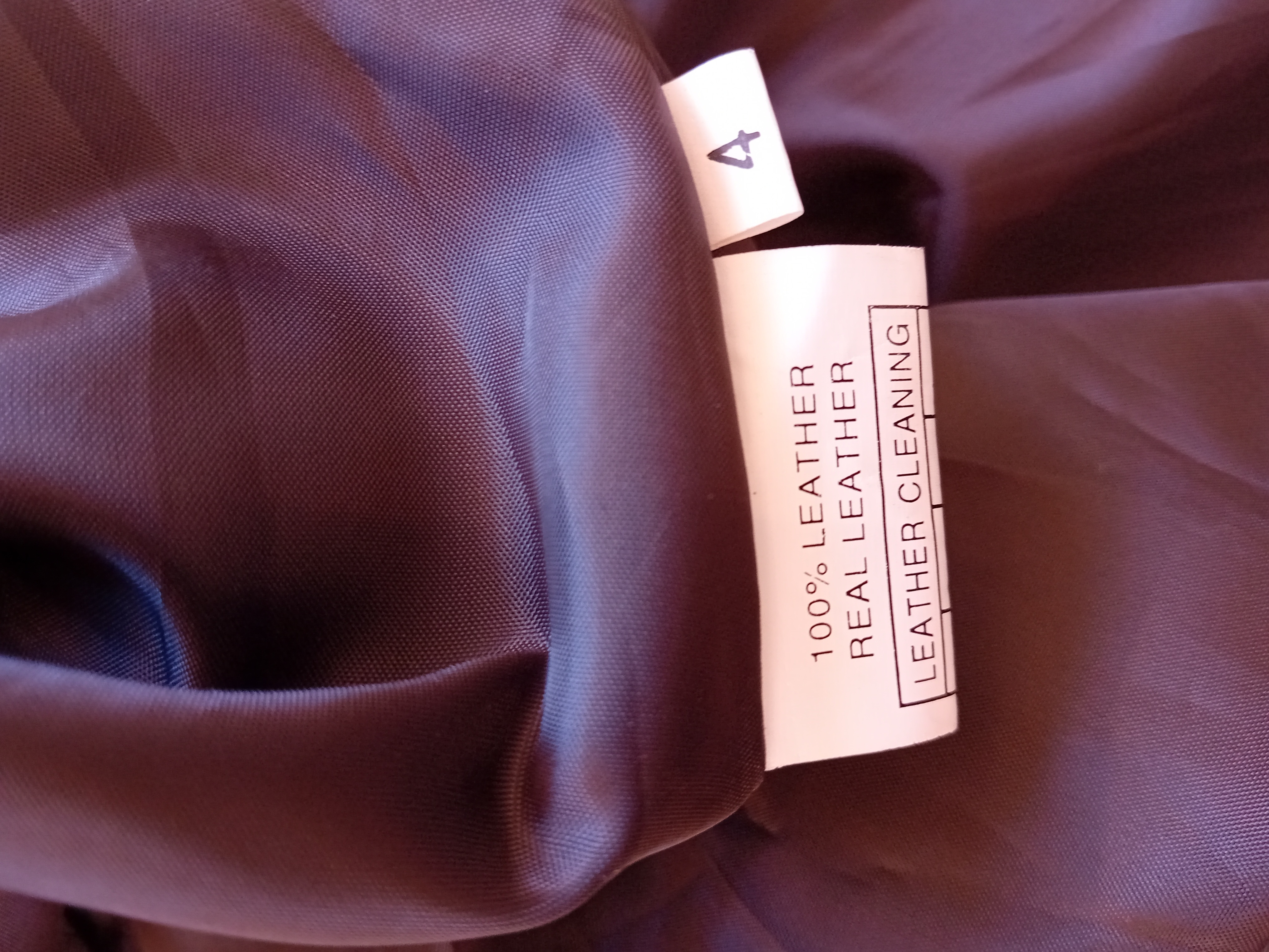 Jupe Trapèze Cuir Marron
