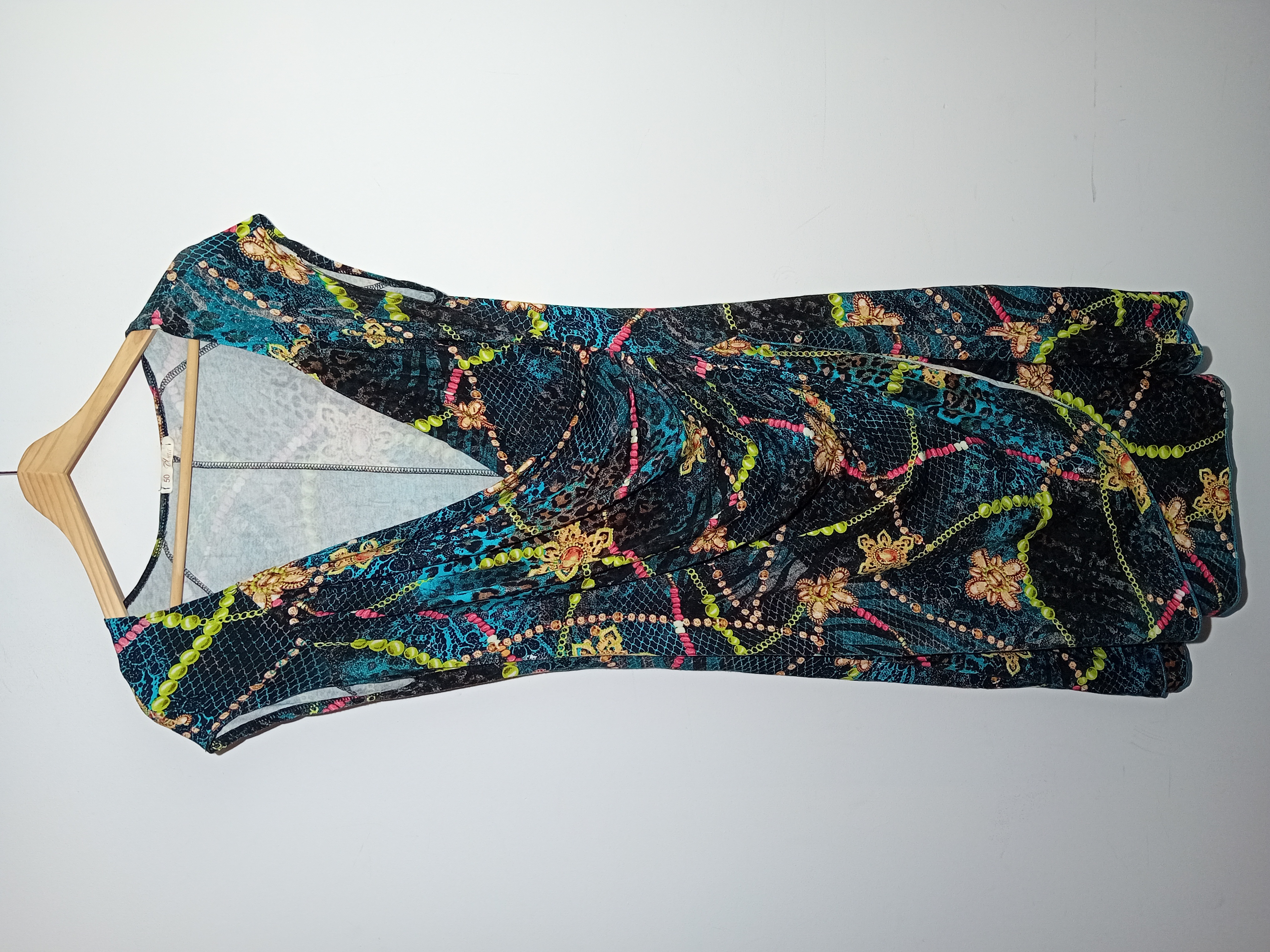 Robe Moulante Léopard Et Chaînes
