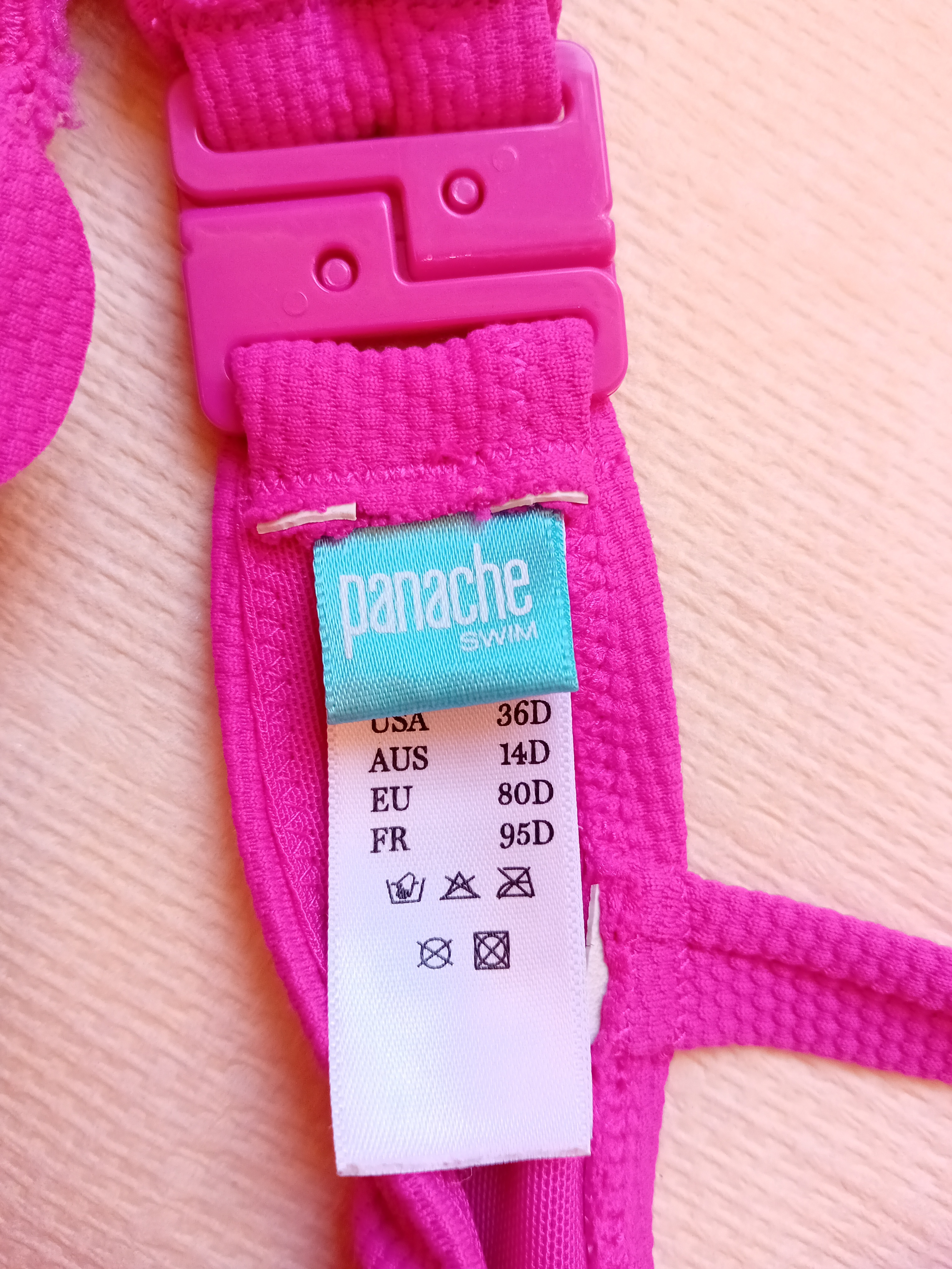 Maillot De Bain Une Pièce Rose Fuchsia Panache
