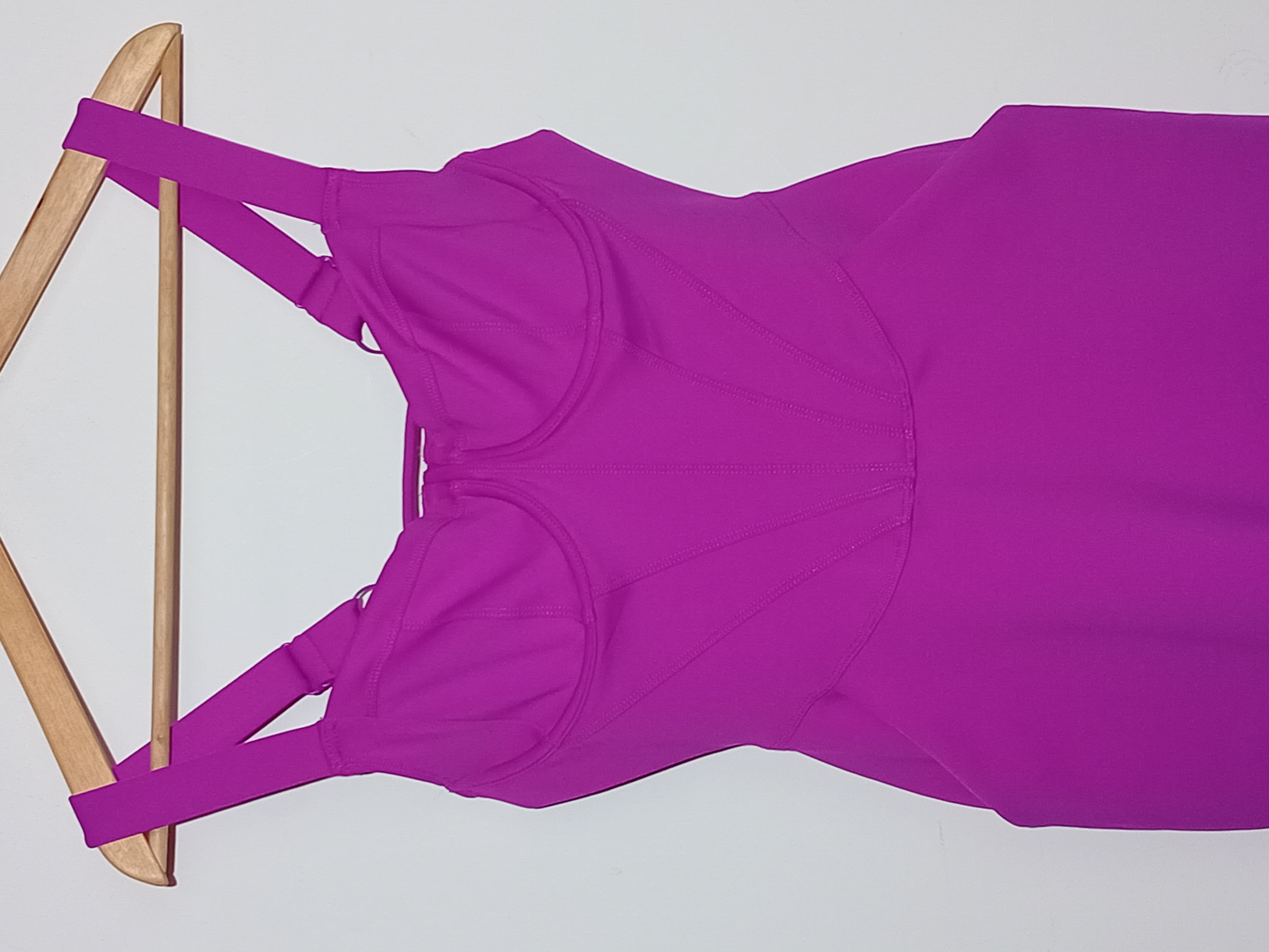 Robe De Bain Fuchsia Lacets