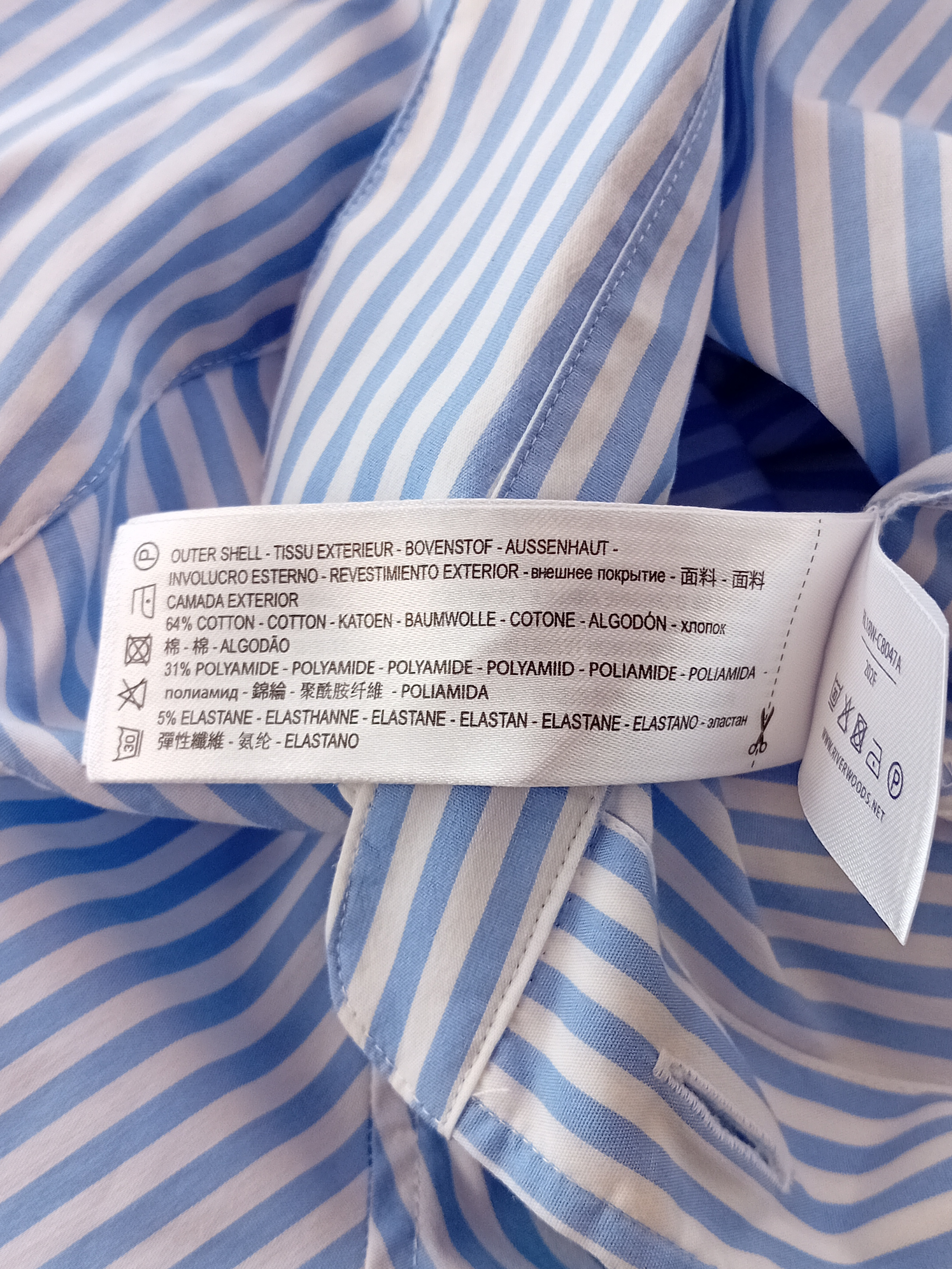 Chemise Rayée River Woods M