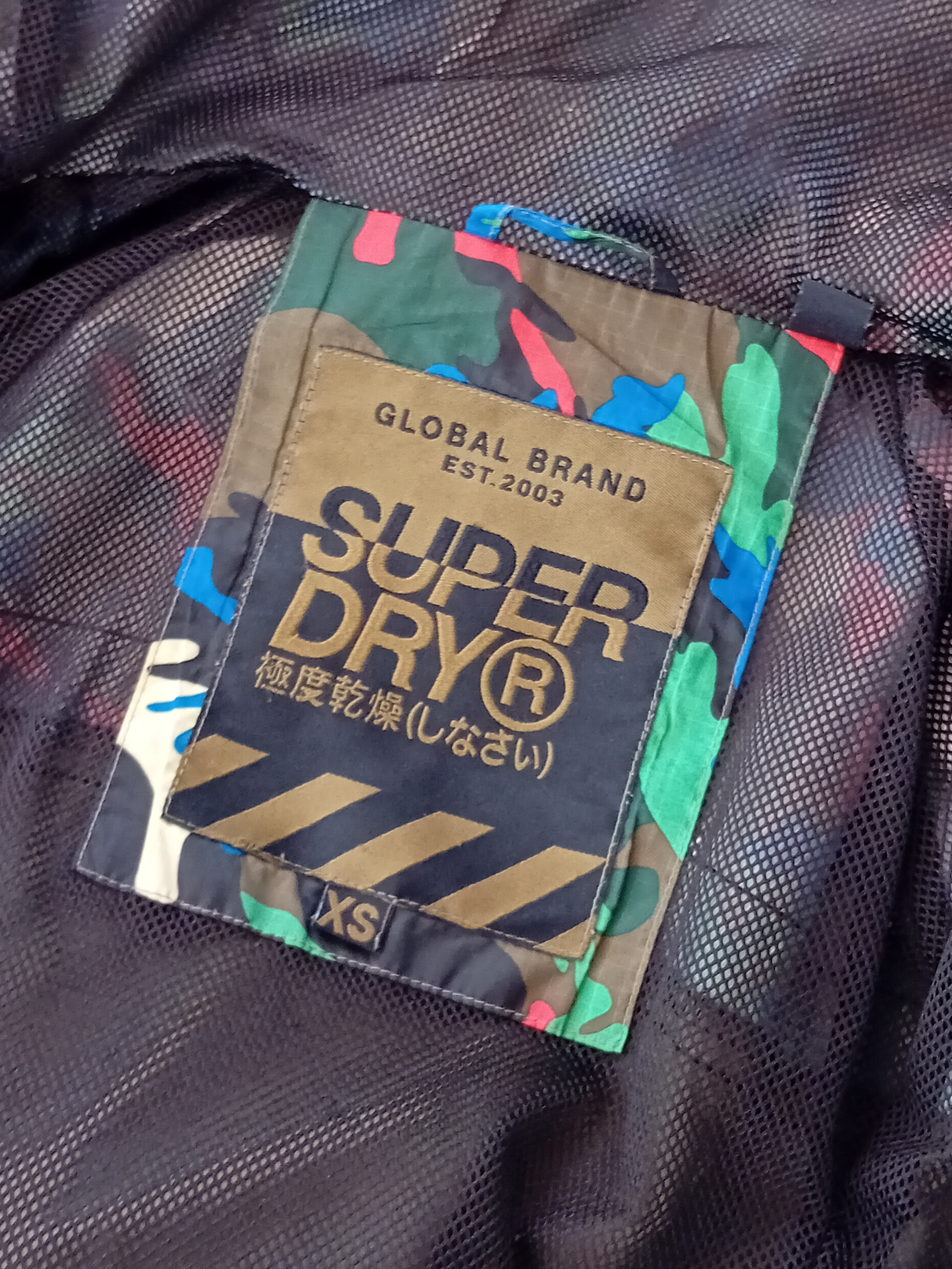 Veste Coupe-vent Superdry Camouflage