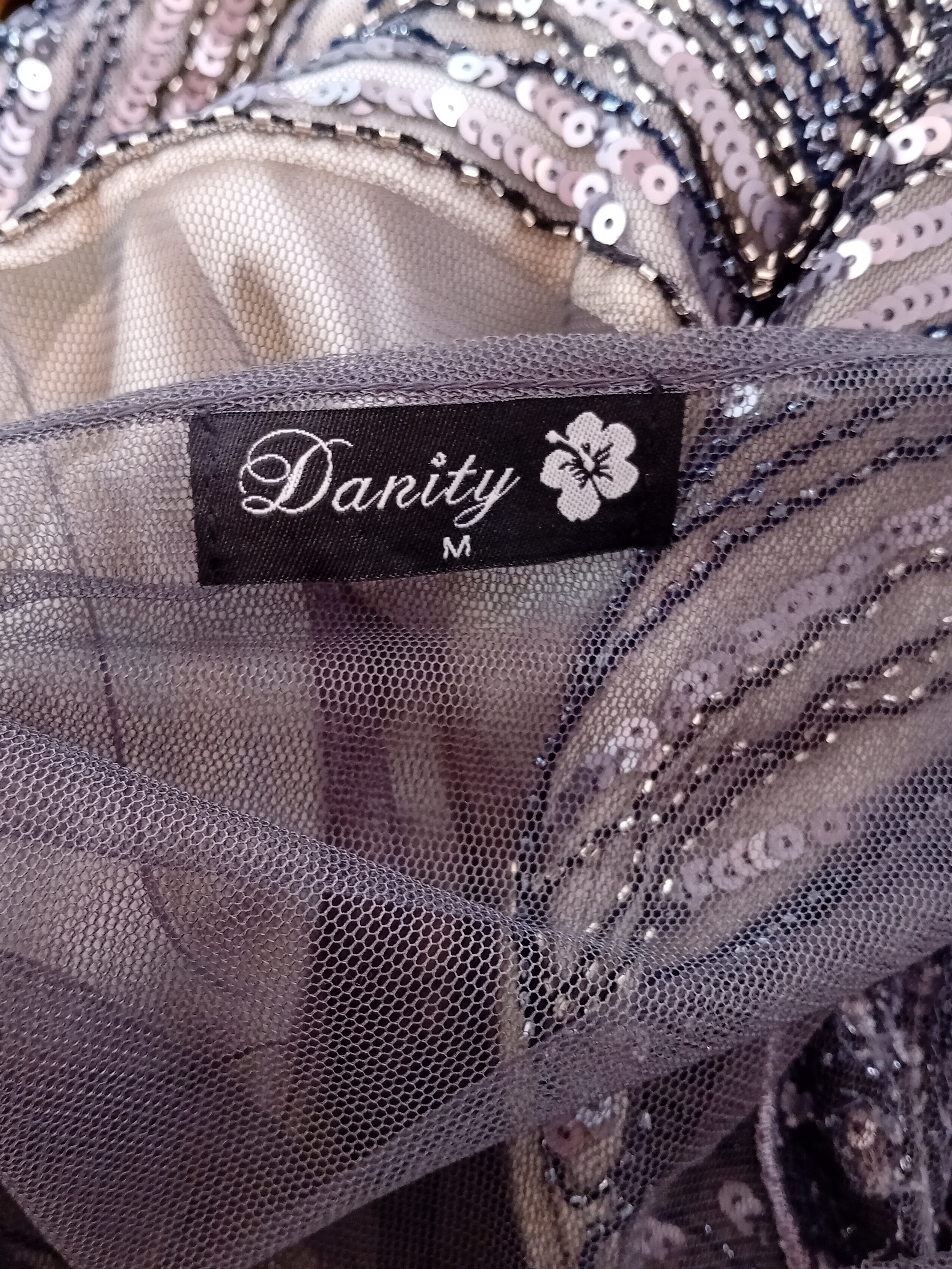 Robe De Soirée À Paillettes Danity M